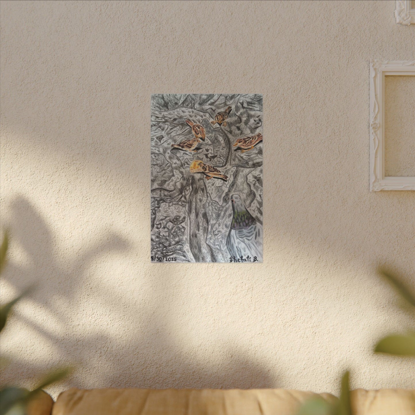 The Bread Catcher Game | Matte Canvas, Stretched, 0.75"