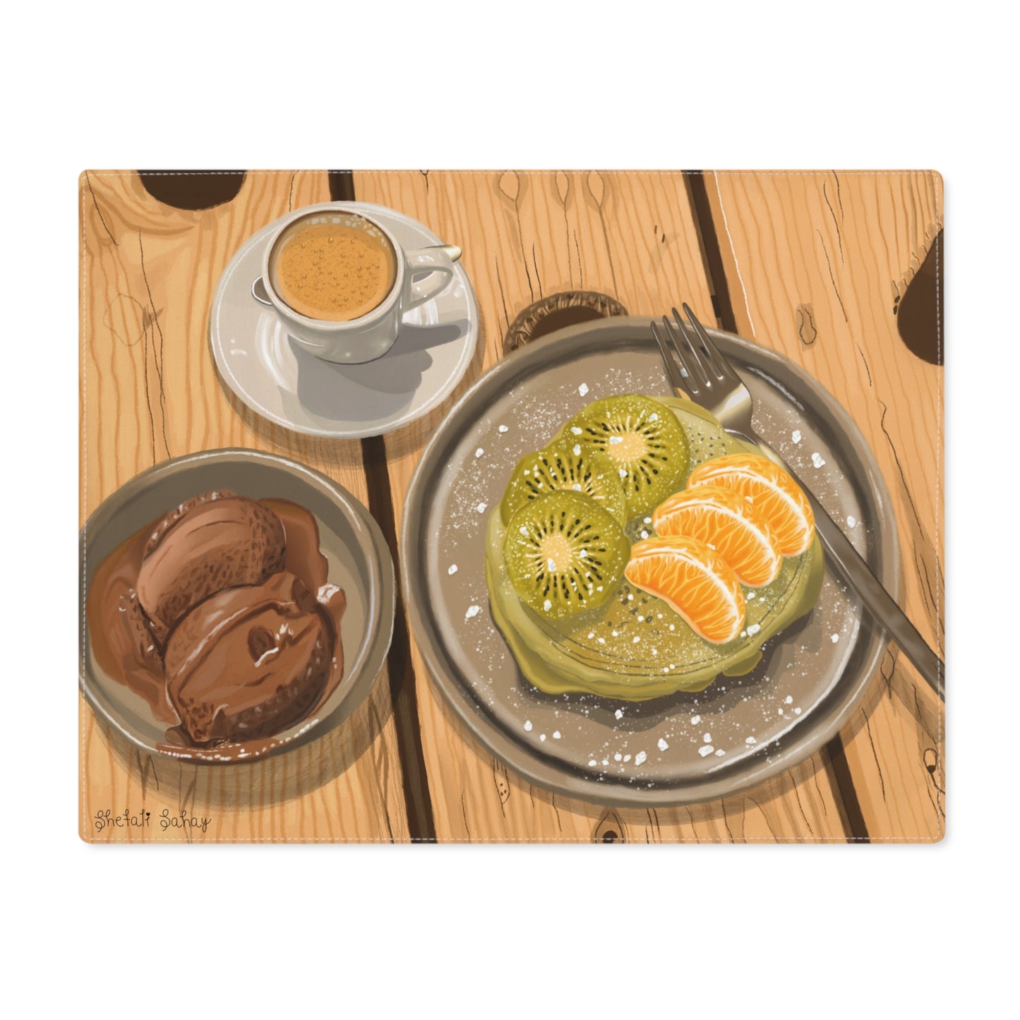 A Sweet Awakening At Lisbon | Placemat, 1pc
