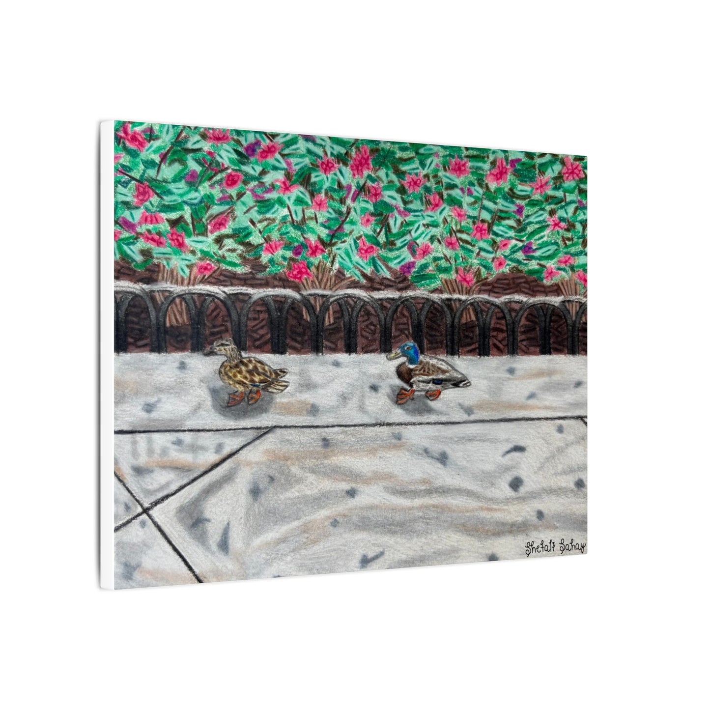 The Sneaky Chase | Matte Canvas, Stretched, 0.75"