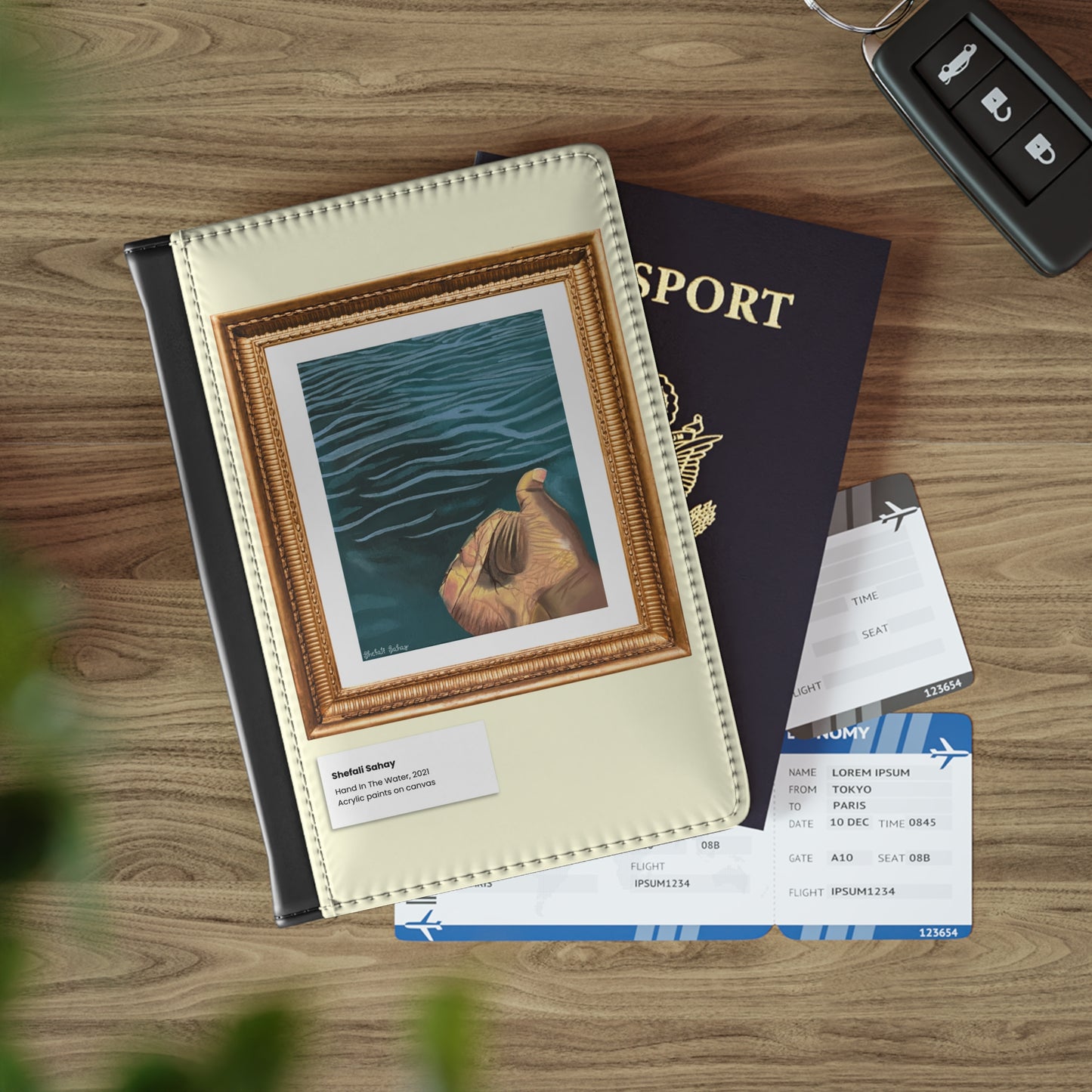 Hand In The Water | Passport Cover