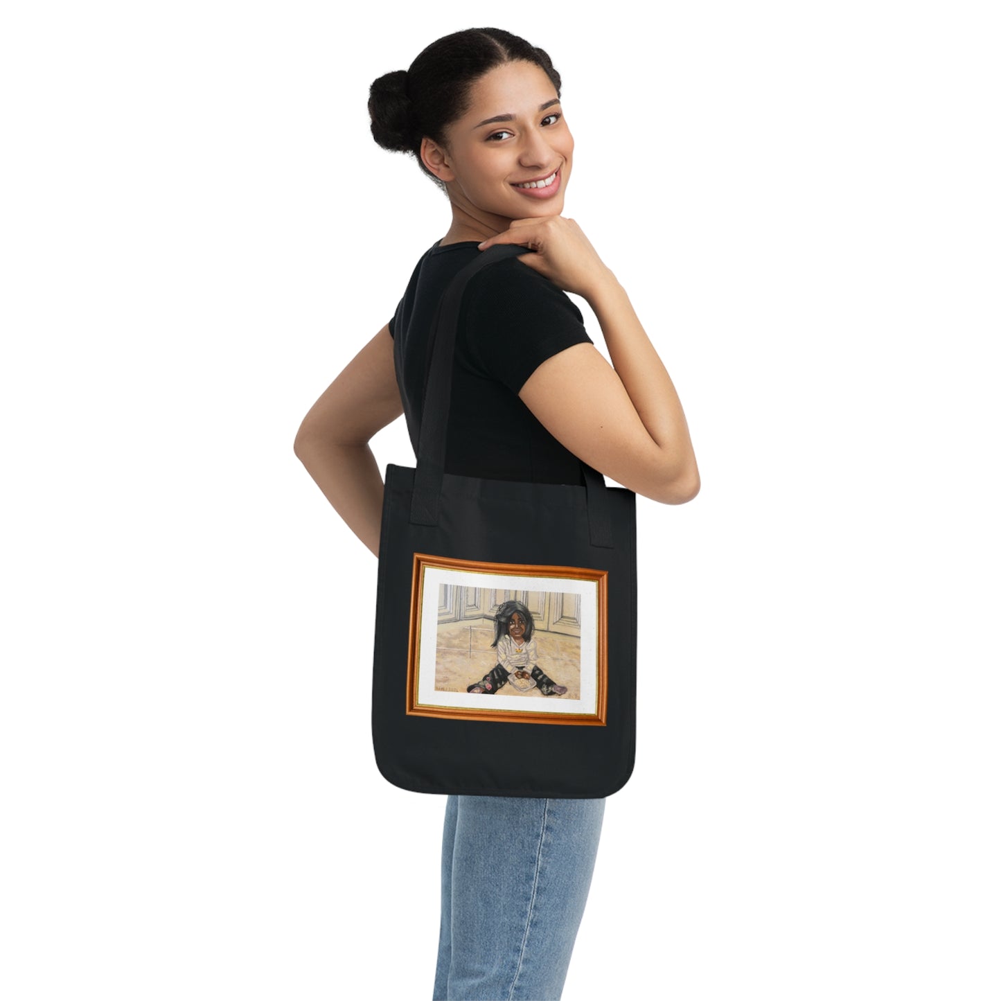 What A Cute Mess | Organic Canvas Tote Bag