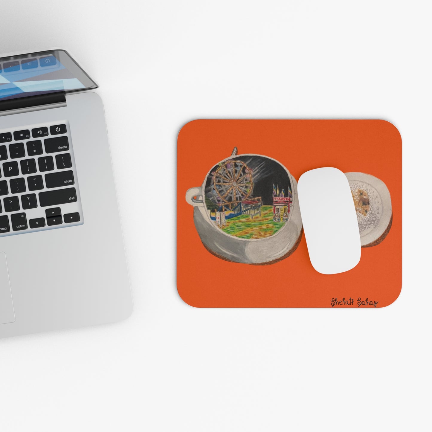 A Cup of Warren Expo with a Side of Fried Oreo | Mouse Pad