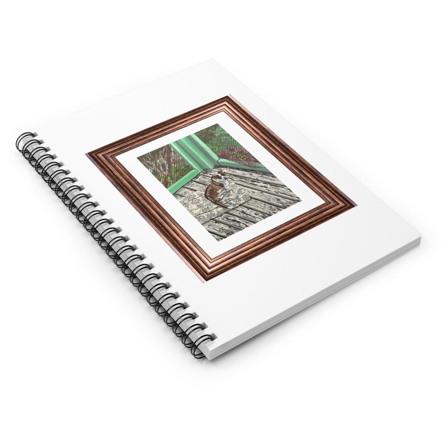 Toby Connected To Nature | Spiral Notebook - Ruled Line