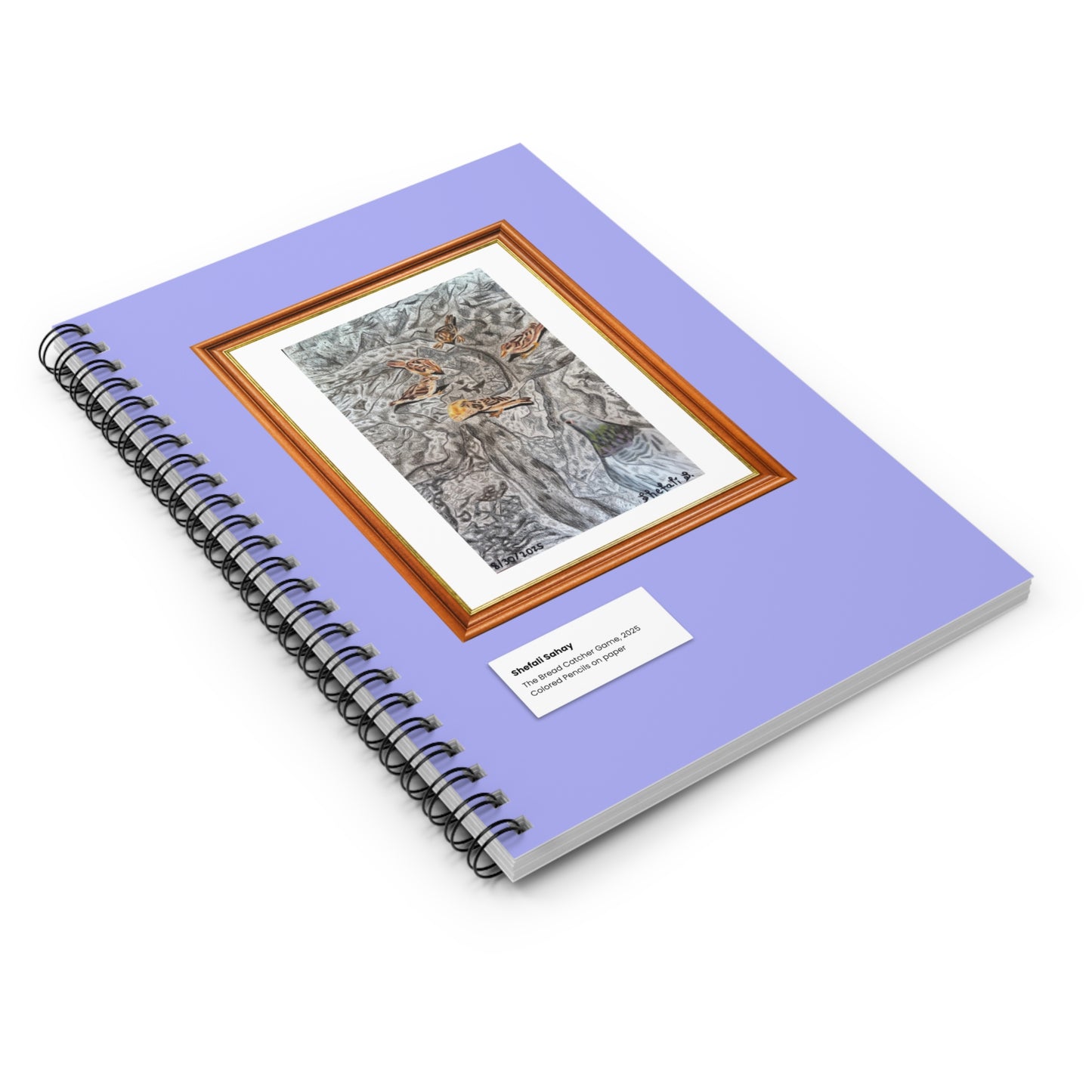 The Bread Catcher Game | Spiral Notebook - Ruled Line