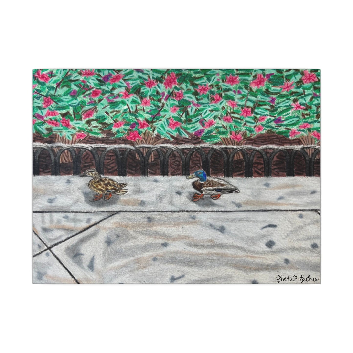The Sneaky Chase | Matte Canvas, Stretched, 0.75"