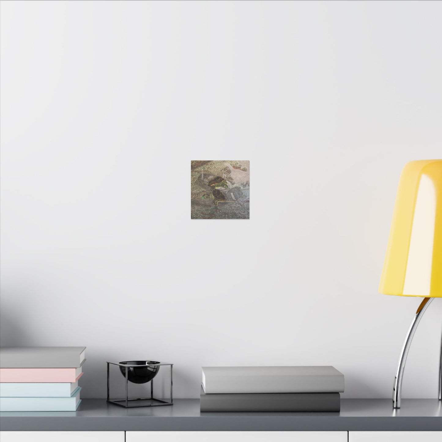 Turtles Budding Each Other | Matte Canvas, Stretched, 0.75"