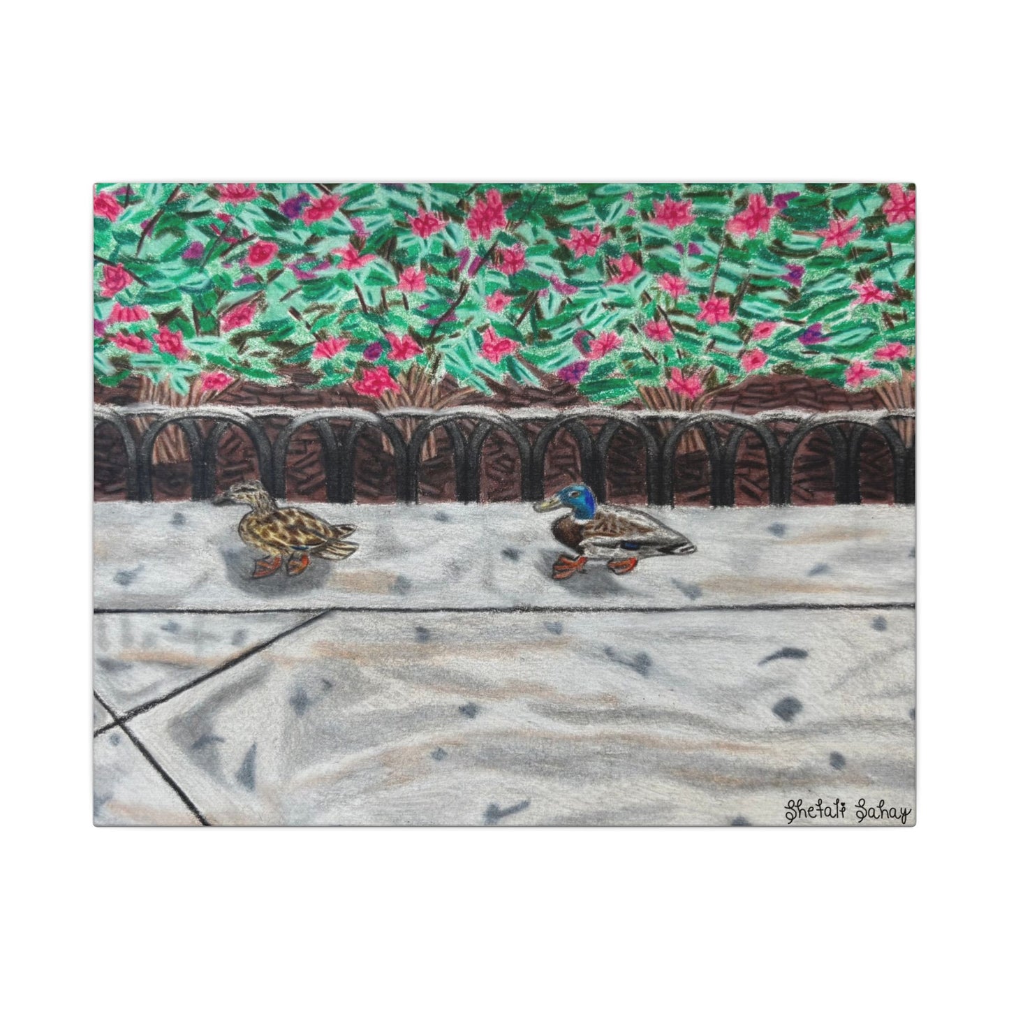 The Sneaky Chase | Matte Canvas, Stretched, 0.75"