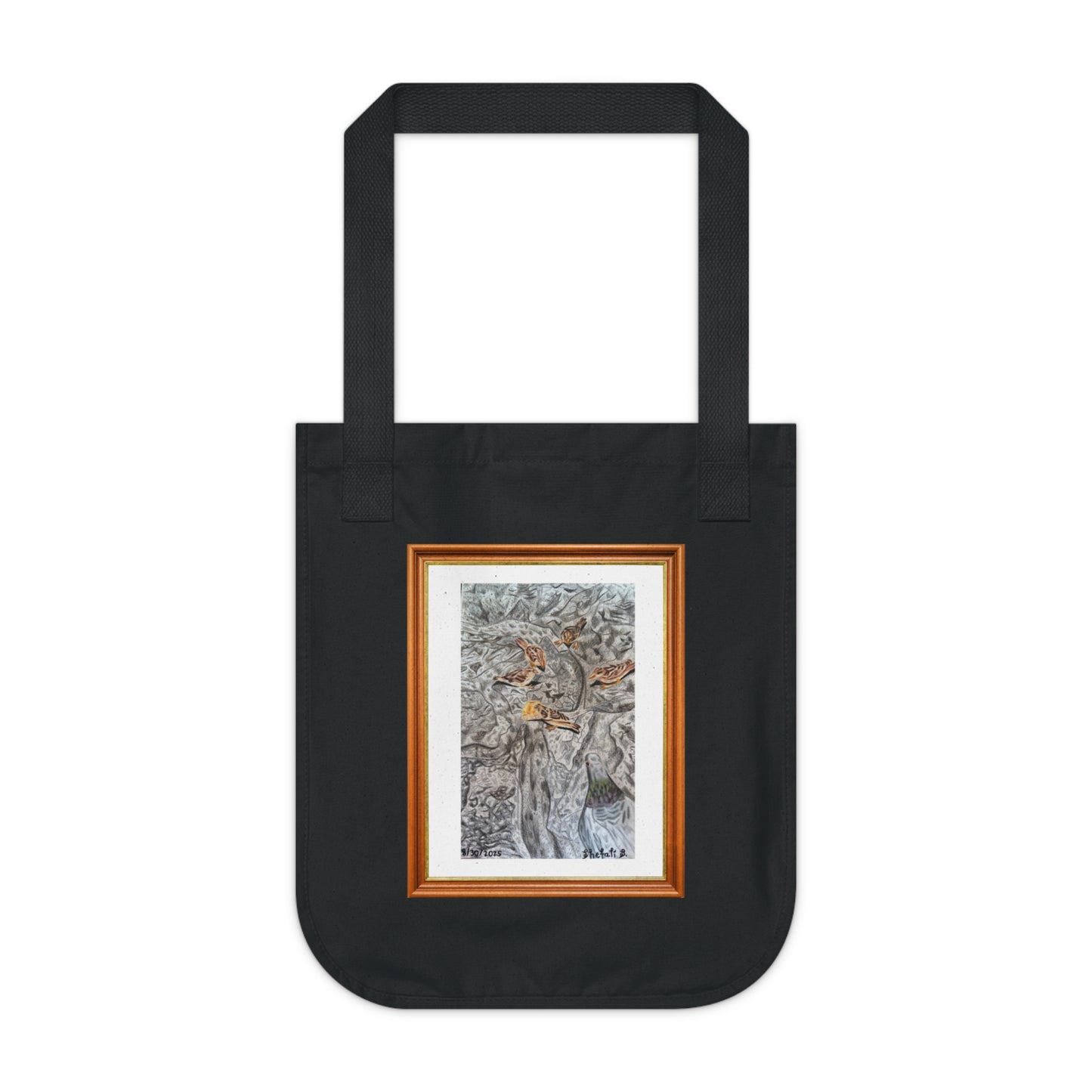 The Bread Catcher Game | Organic Canvas Tote Bag