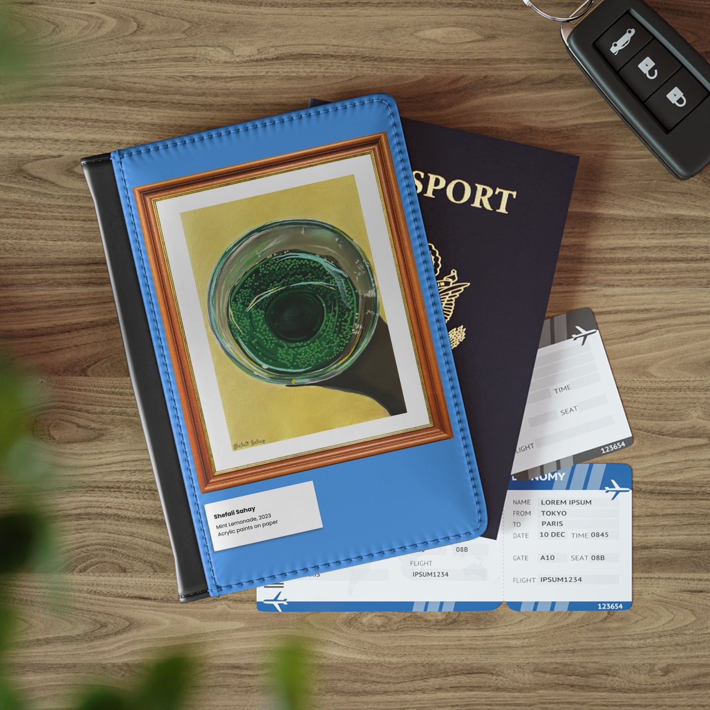 Mint Lemonade | Passport Cover