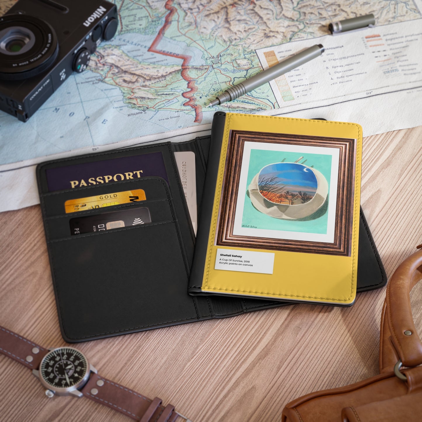 A Cup Of Sunrise | Passport Cover