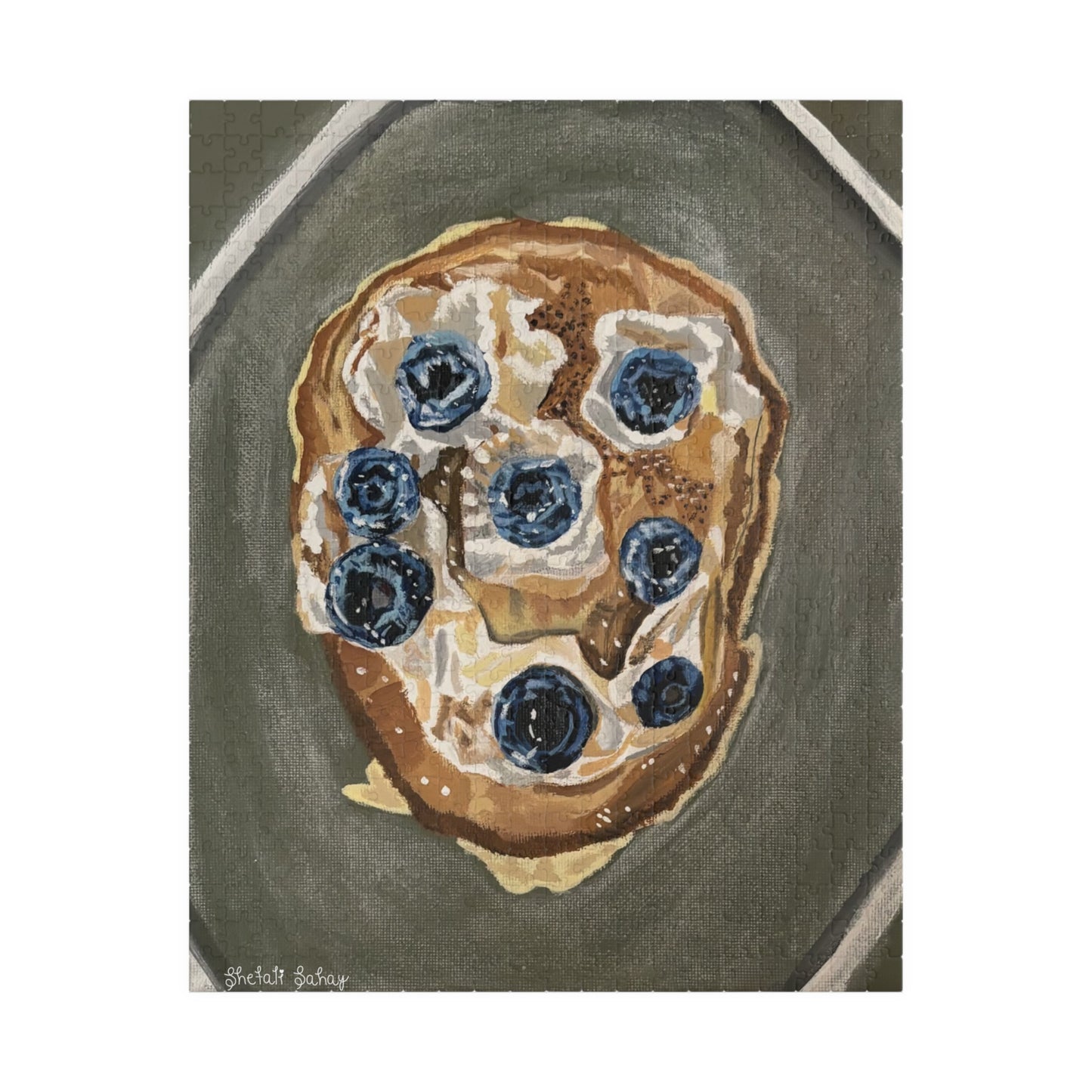 Happy Blueberry Pancake | Puzzle (110, 252, 520, 1014-piece)
