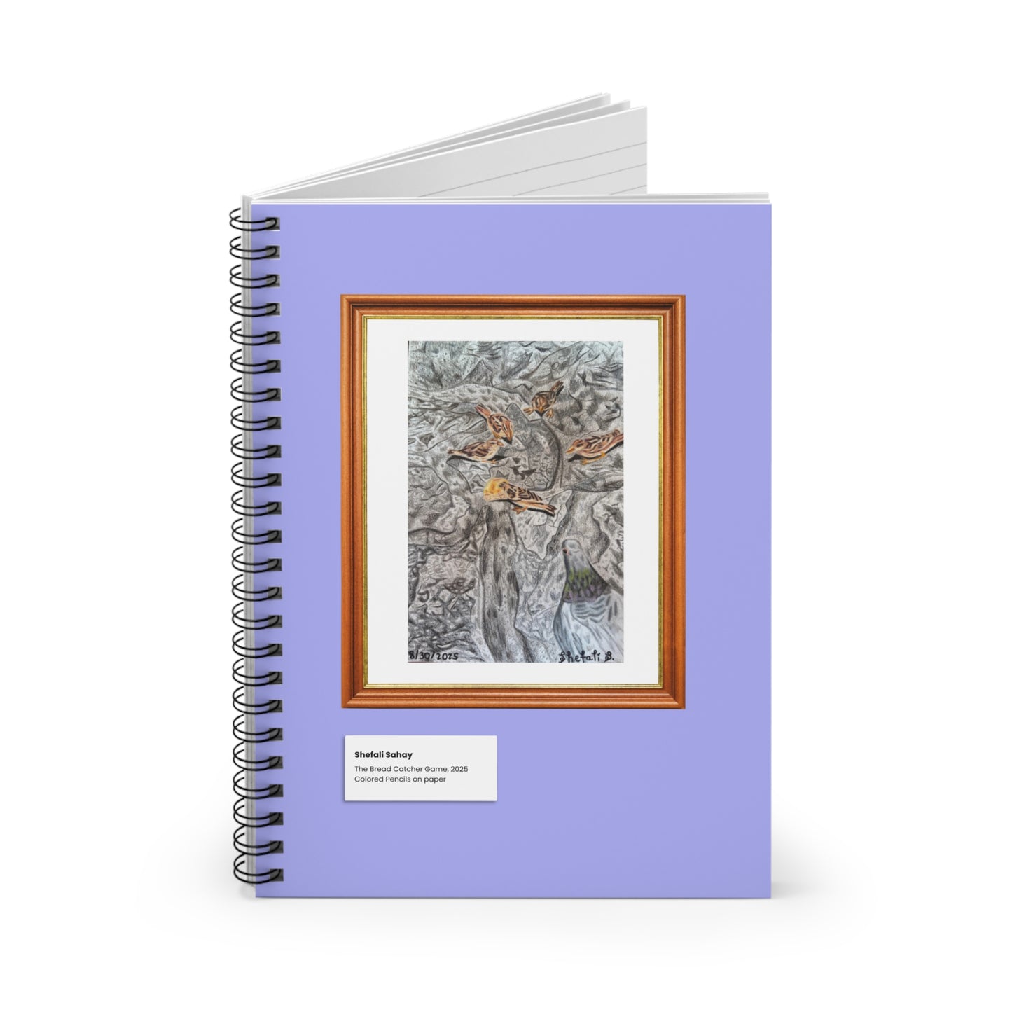 The Bread Catcher Game | Spiral Notebook - Ruled Line