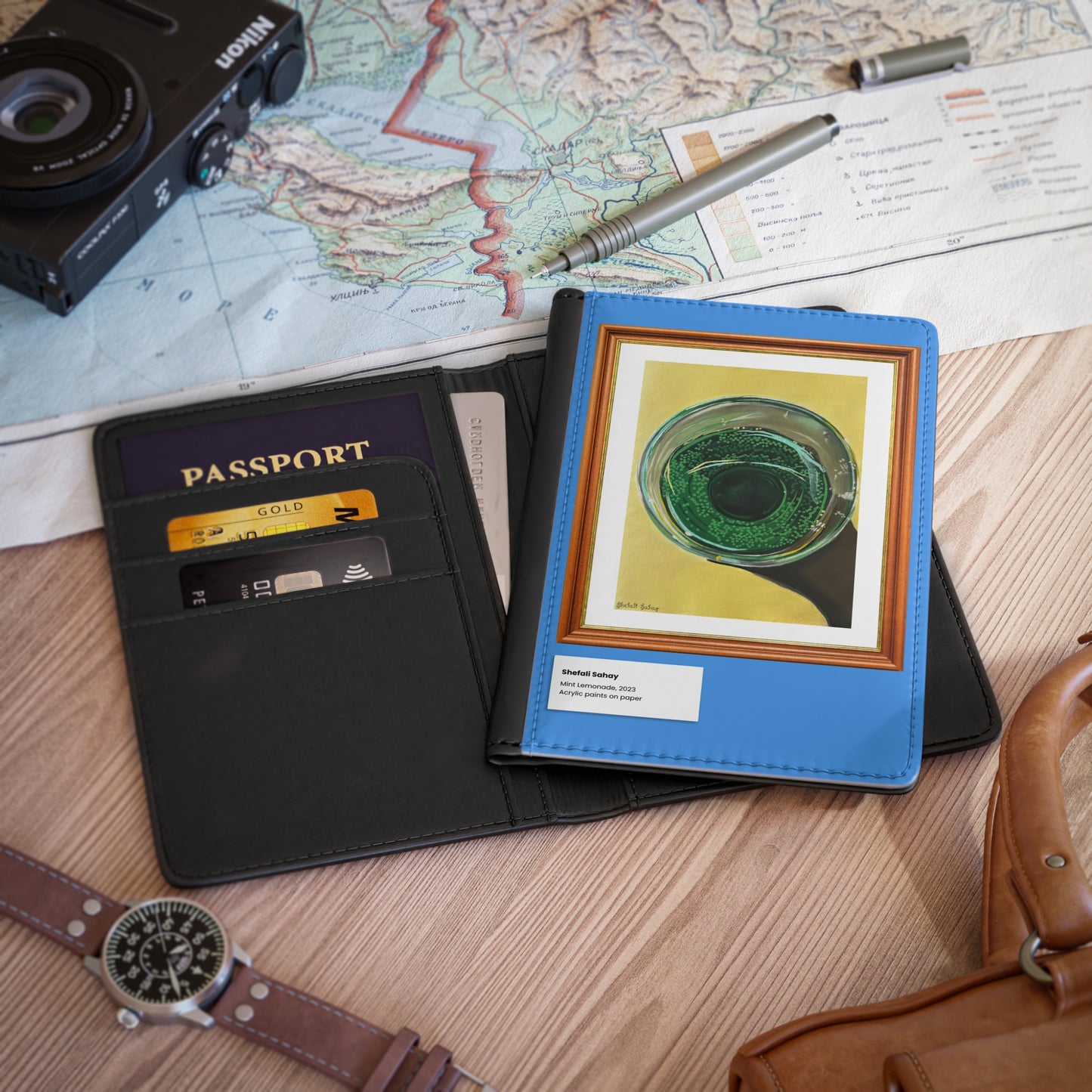 Mint Lemonade | Passport Cover
