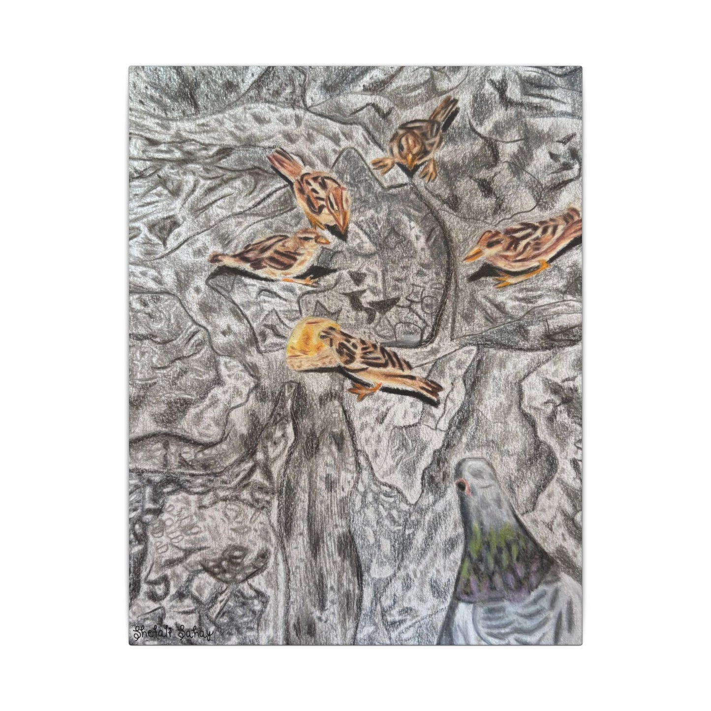 The Bread Catcher Game | Matte Canvas, Stretched, 0.75"