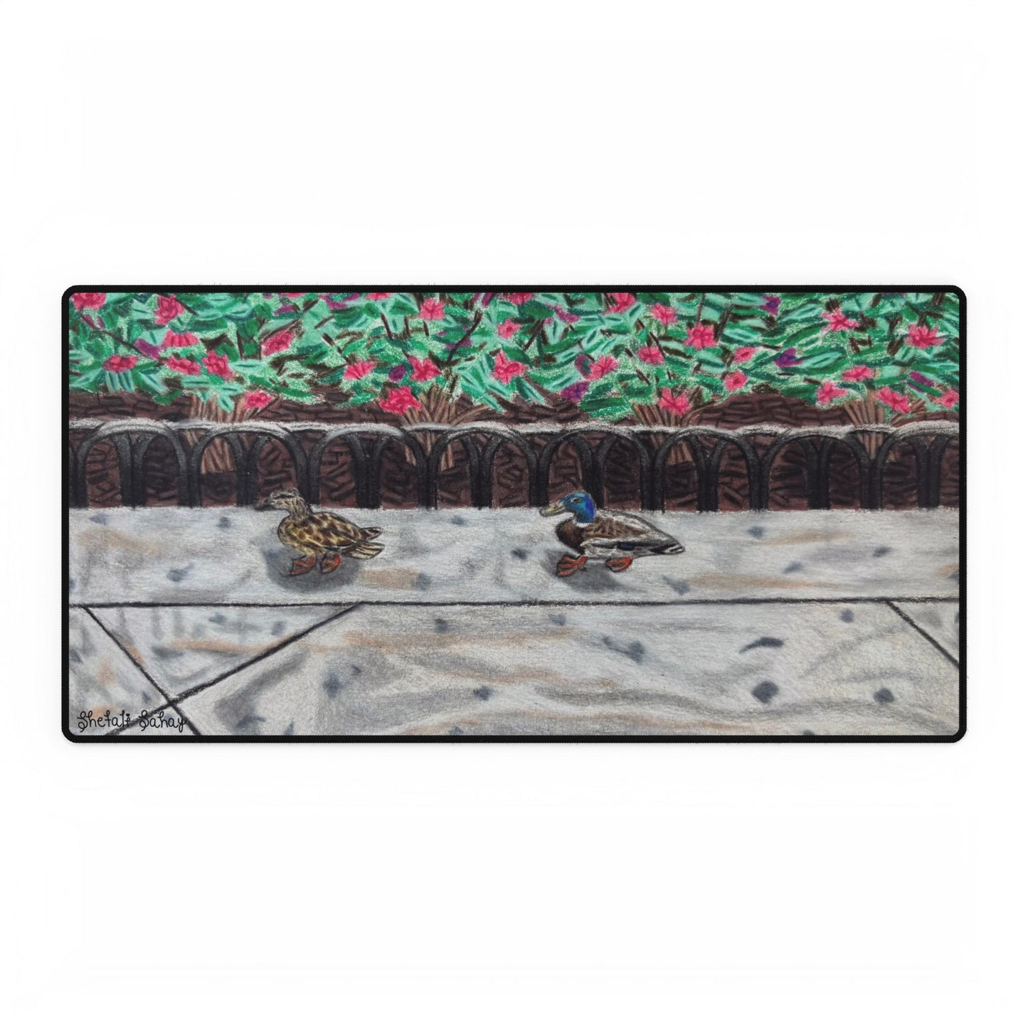 The Sneaky Chase | Desk Mat