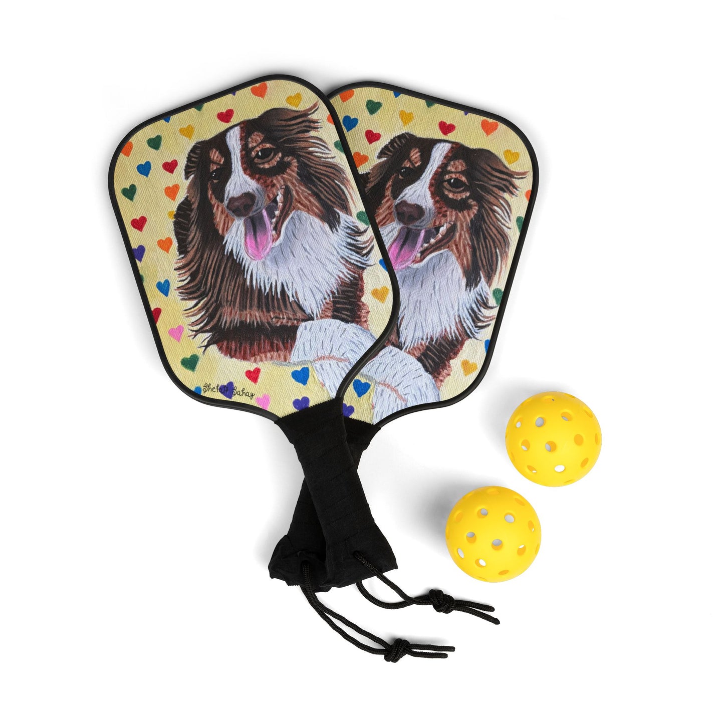 Leo The Handsome Dog | Pickleball Kit