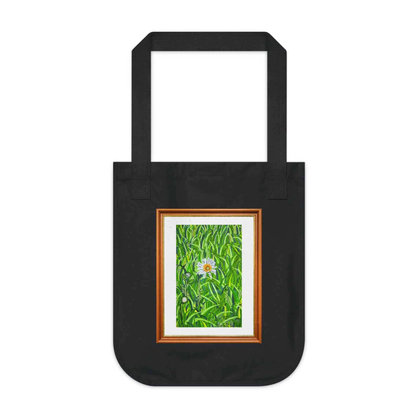 A Daisy In Bloom | Organic Canvas Tote Bag