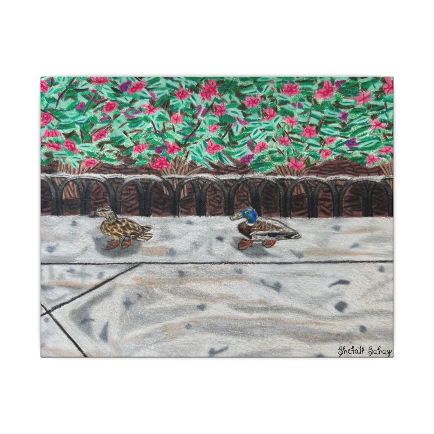 The Sneaky Chase | Matte Canvas, Stretched, 0.75"