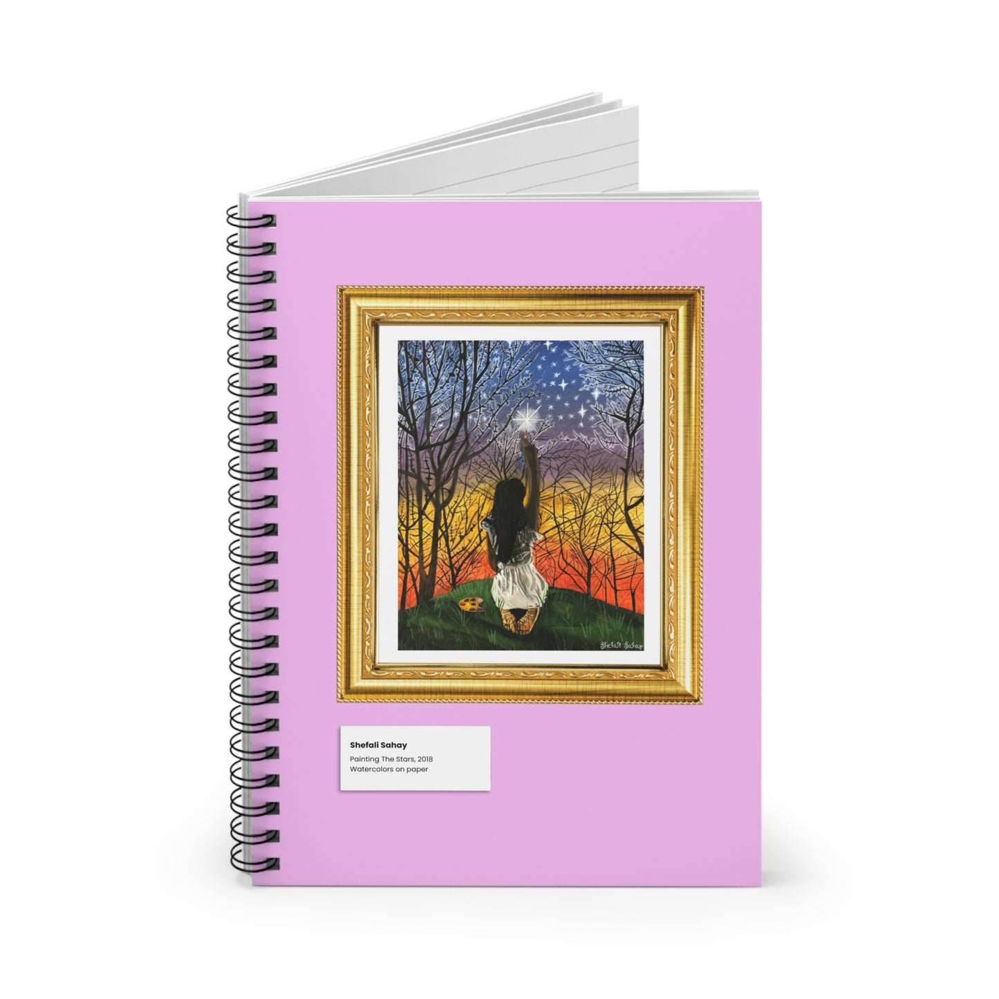 Painting The Stars | Spiral Notebook - Ruled Line