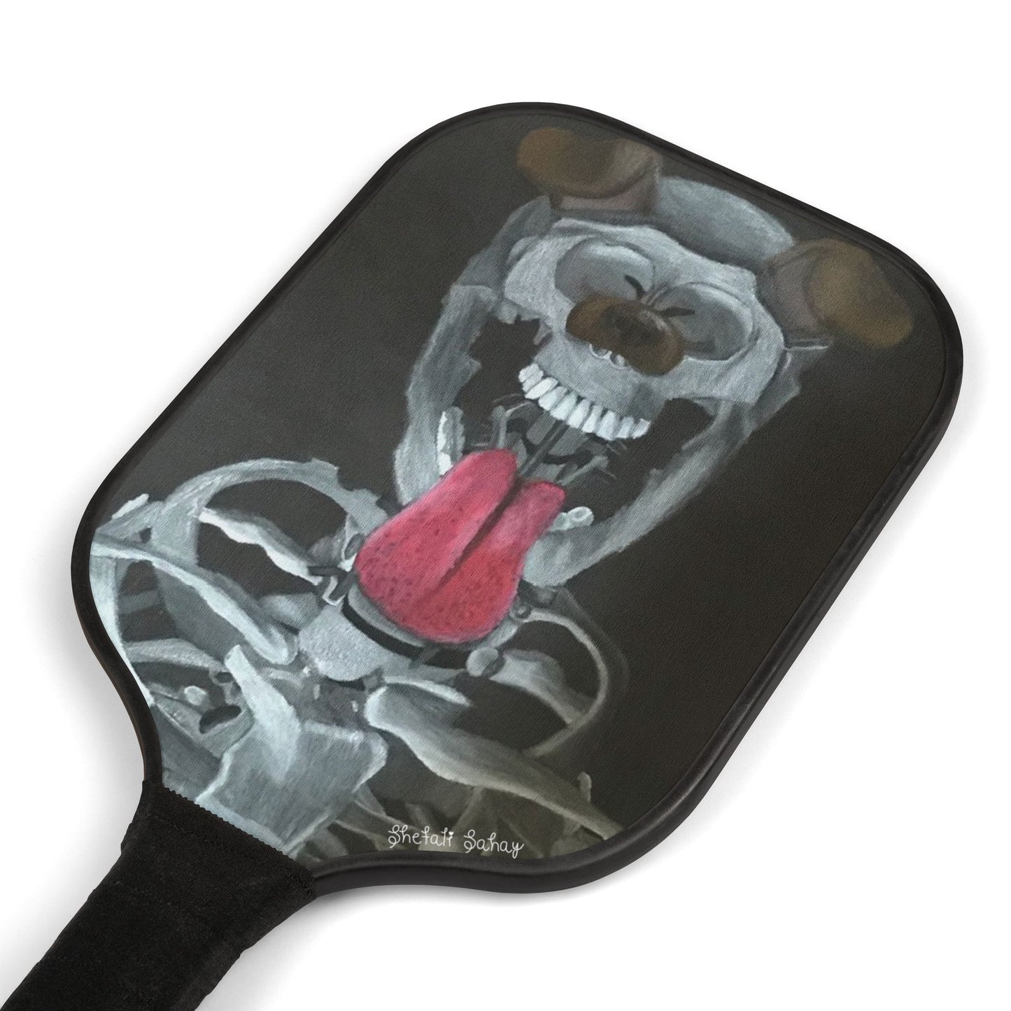 Skeleton Taking A Snapchat Selfie | Pickleball Kit