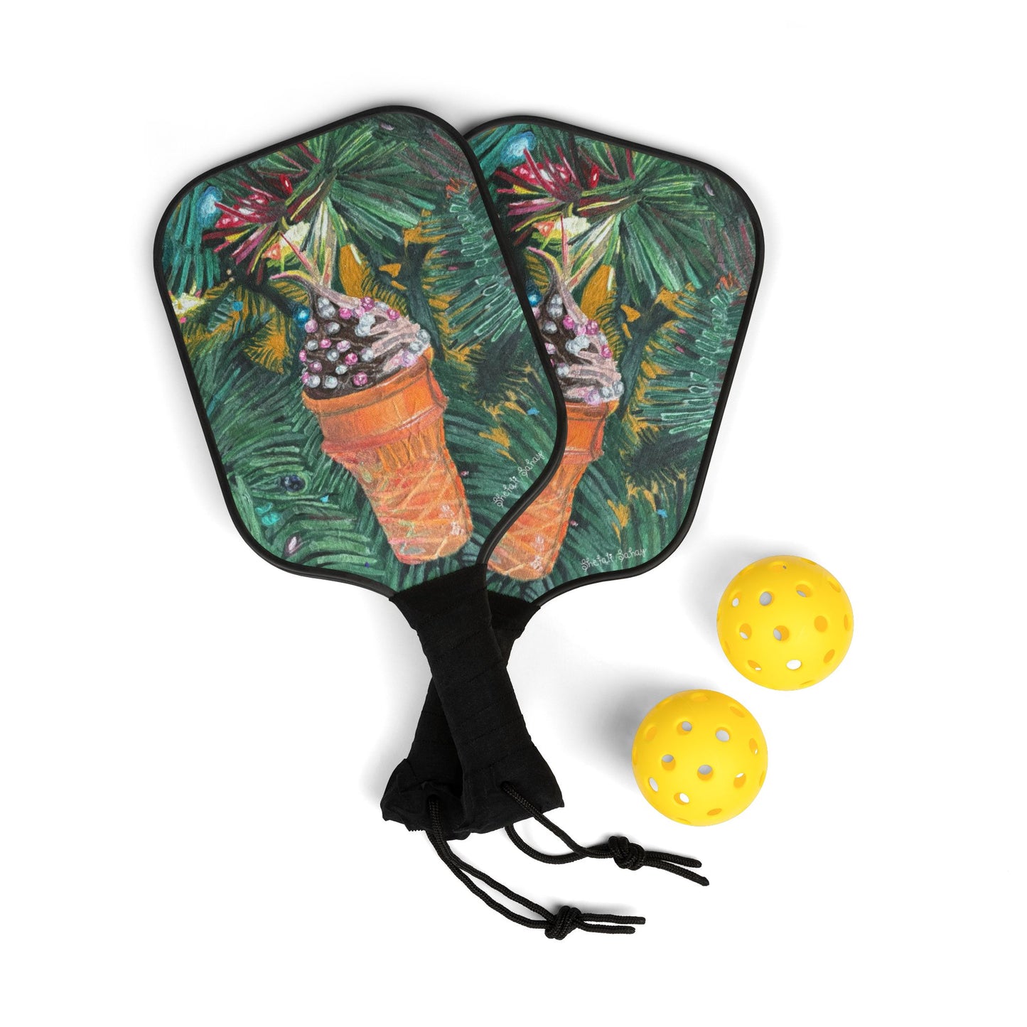 A Lifelike Ice Cream Ornament | Pickleball Kit