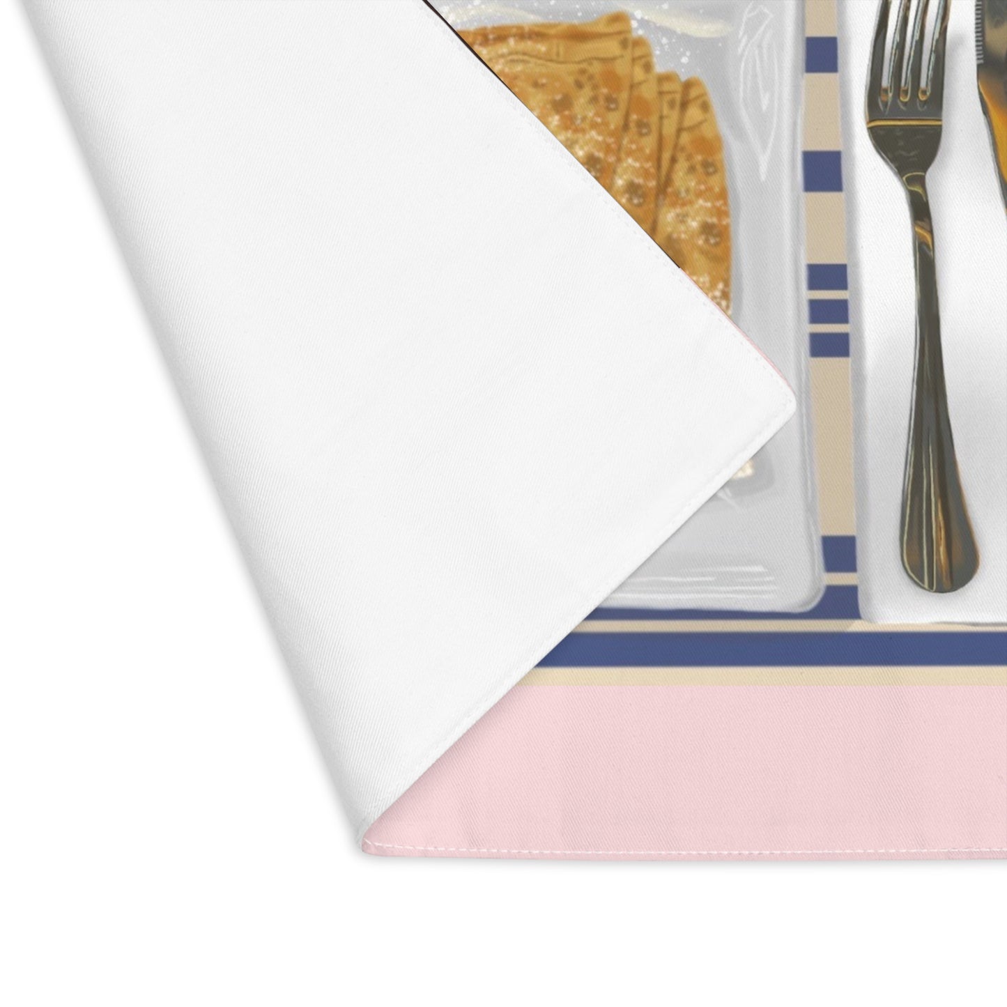 Crêpes With Strawberry Bliss | Placemat, 1pc