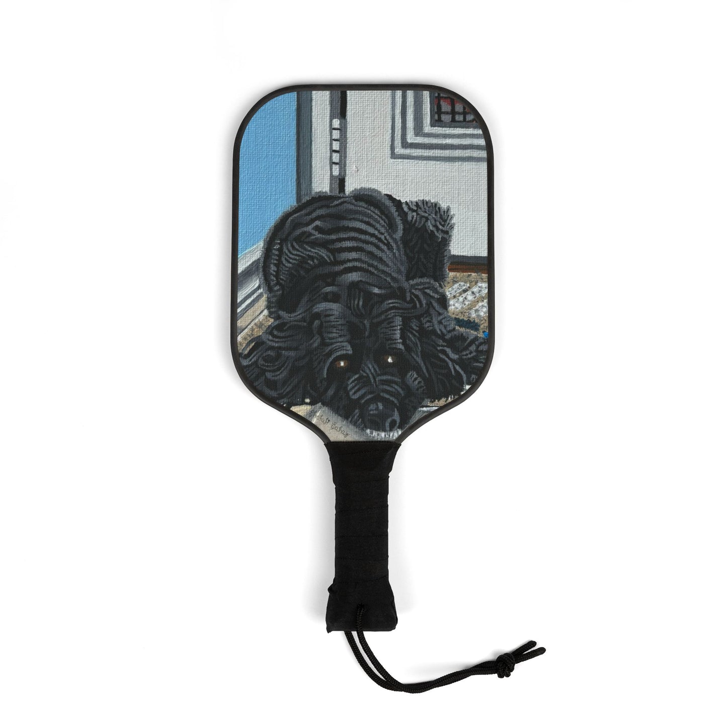 Rocky Chilling On A Corner | Pickleball Kit