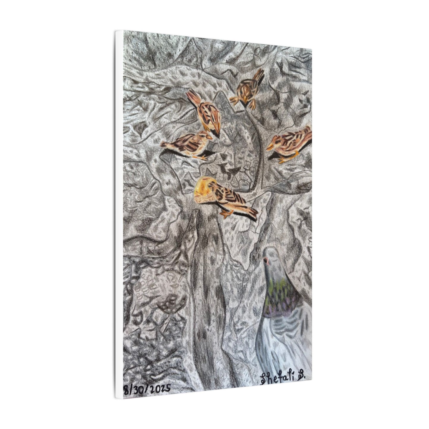 The Bread Catcher Game | Matte Canvas, Stretched, 0.75"