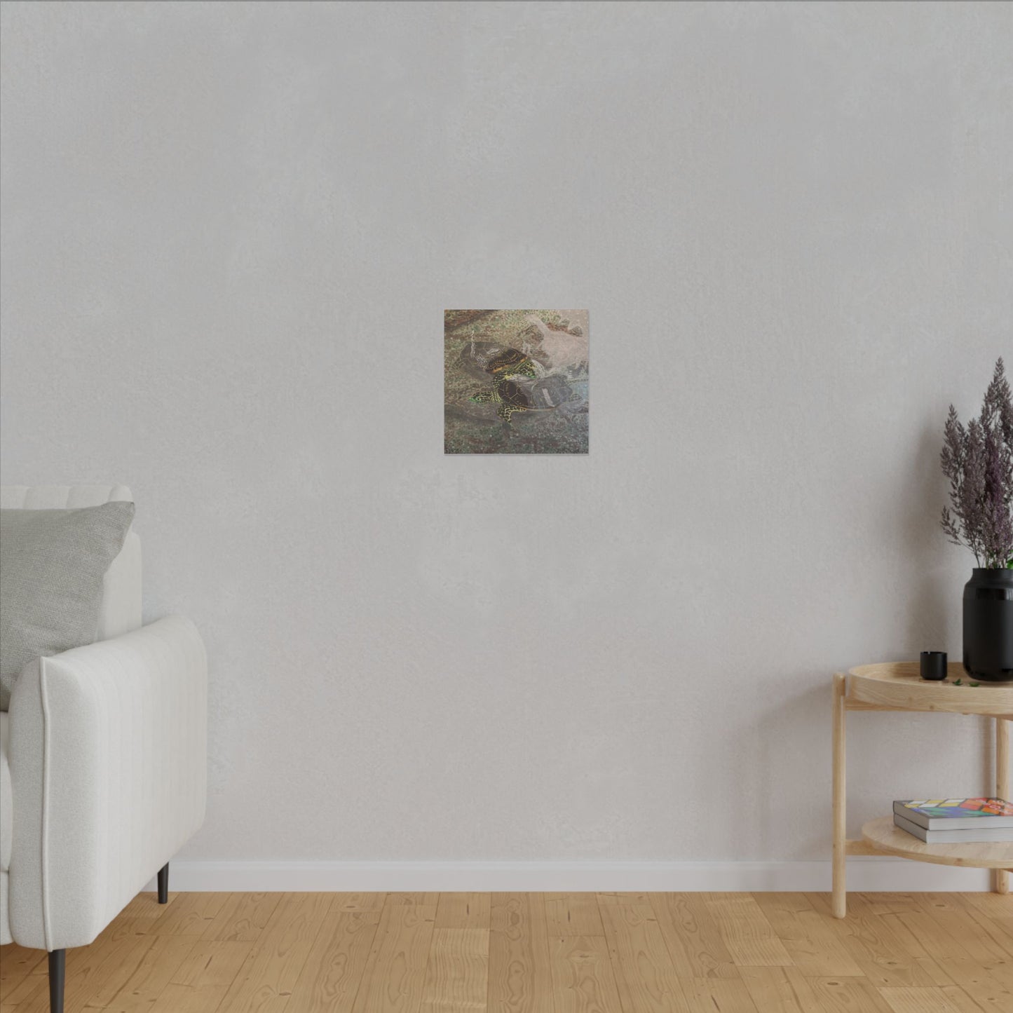 Turtles Budding Each Other | Matte Canvas, Stretched, 0.75"