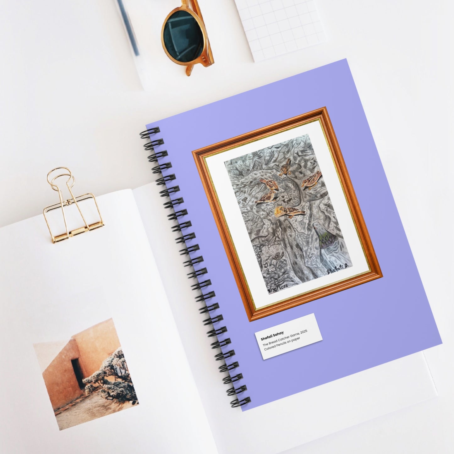 The Bread Catcher Game | Spiral Notebook - Ruled Line