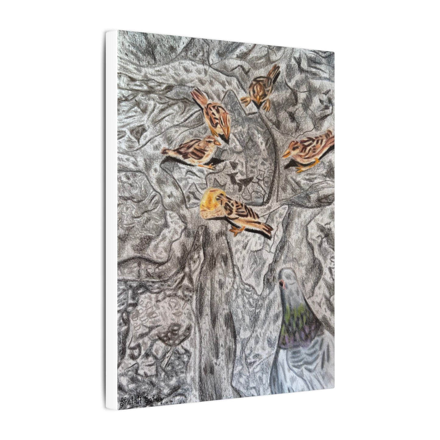 The Bread Catcher Game | Matte Canvas, Stretched, 0.75"