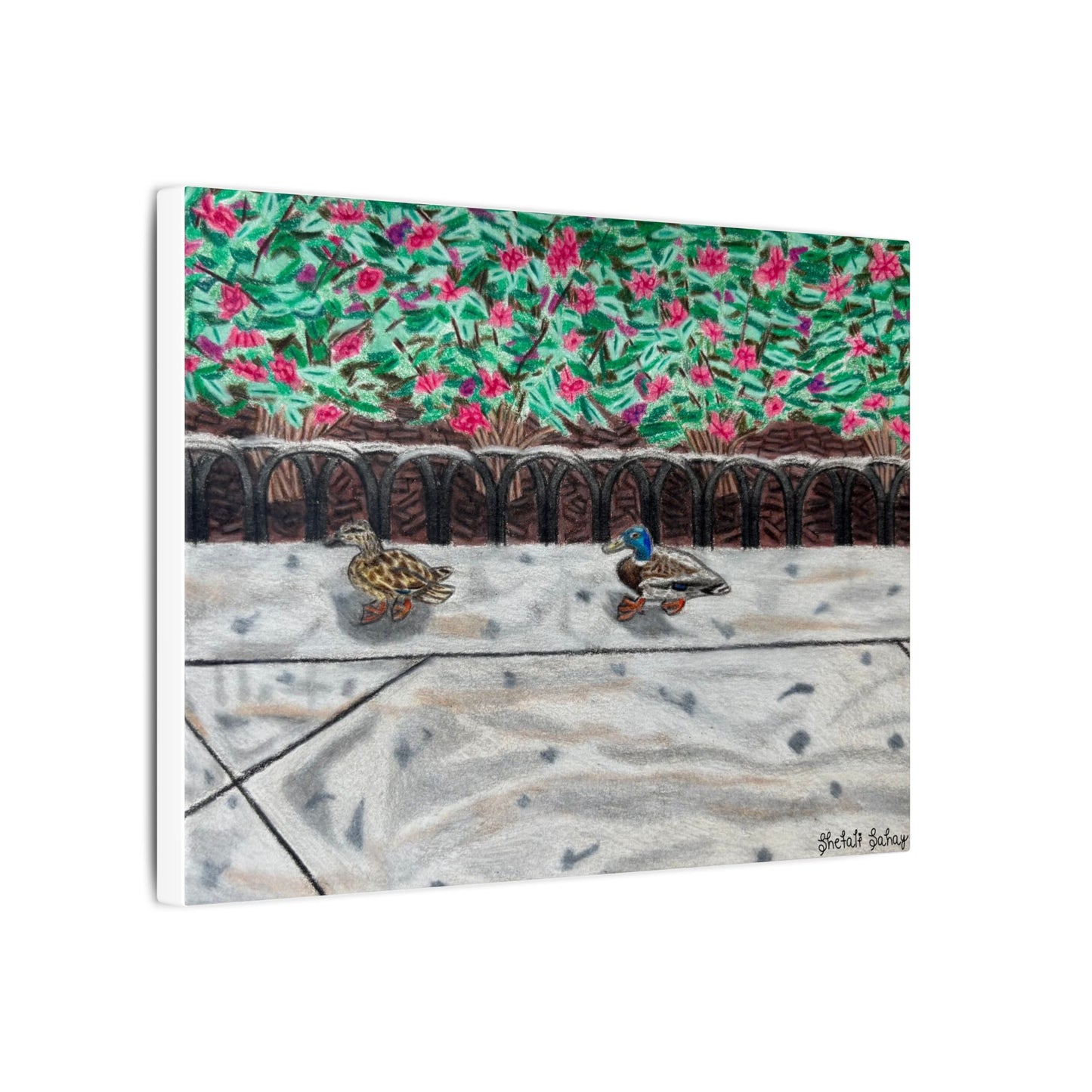 The Sneaky Chase | Matte Canvas, Stretched, 0.75"
