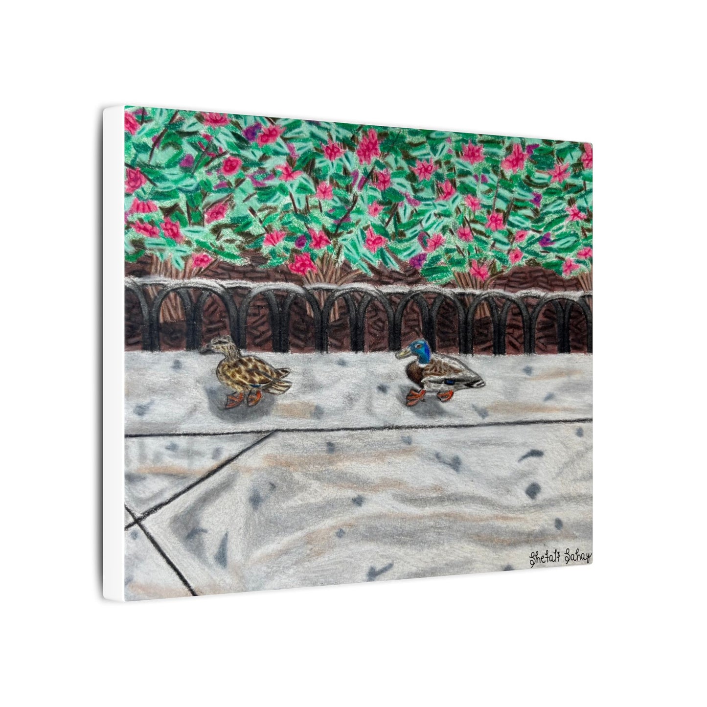 The Sneaky Chase | Matte Canvas, Stretched, 0.75"