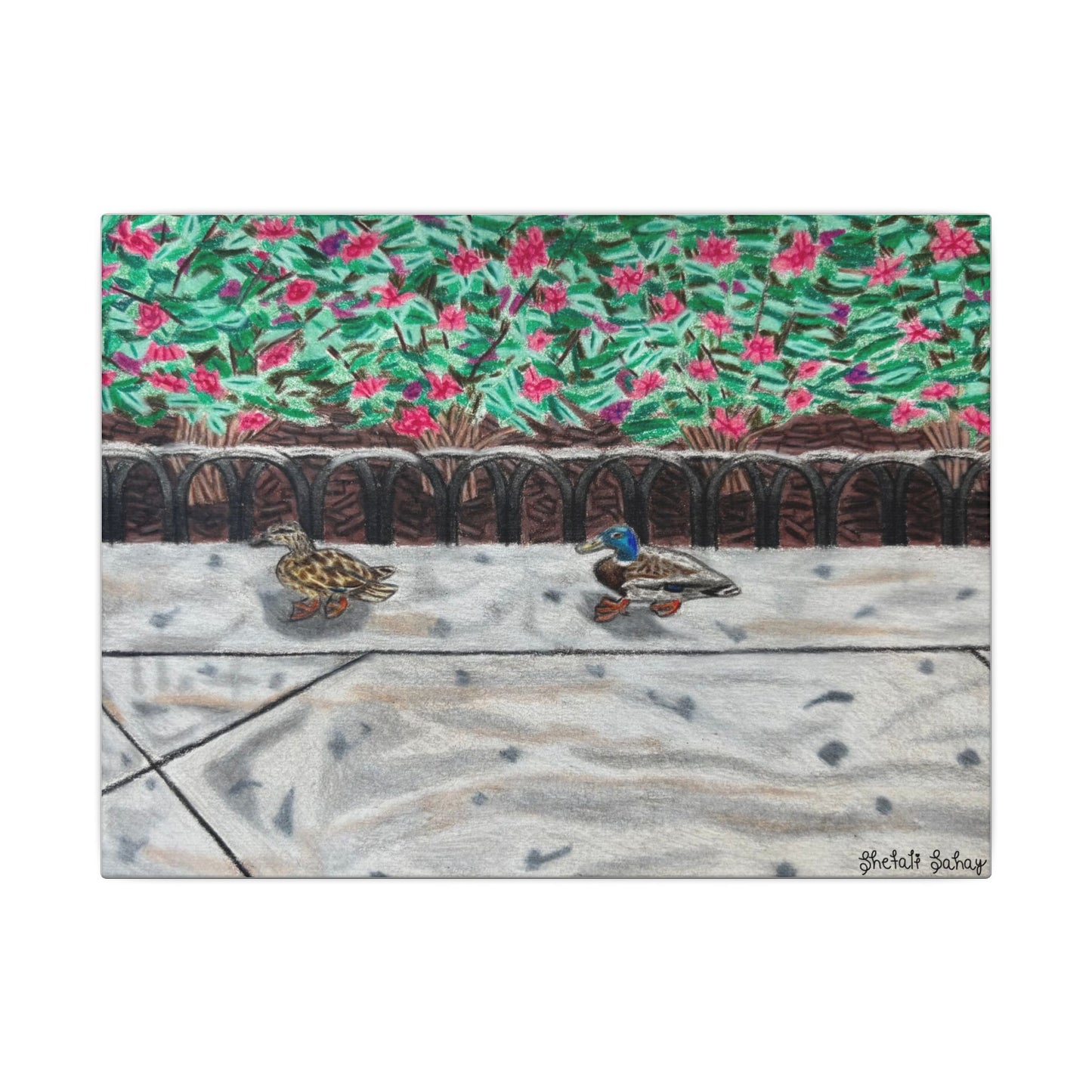 The Sneaky Chase | Matte Canvas, Stretched, 0.75"