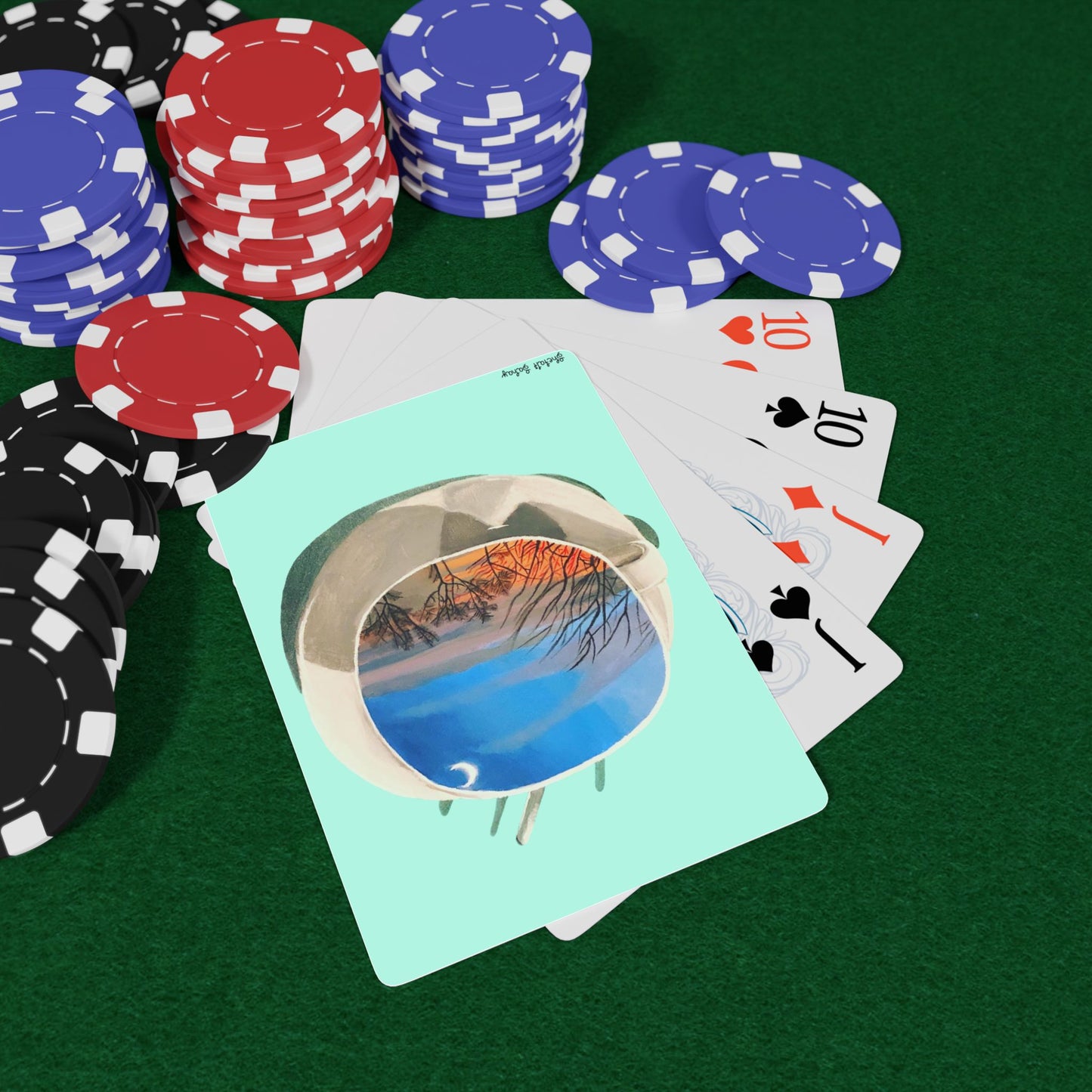 A Cup Of Sunrise | Playing Cards