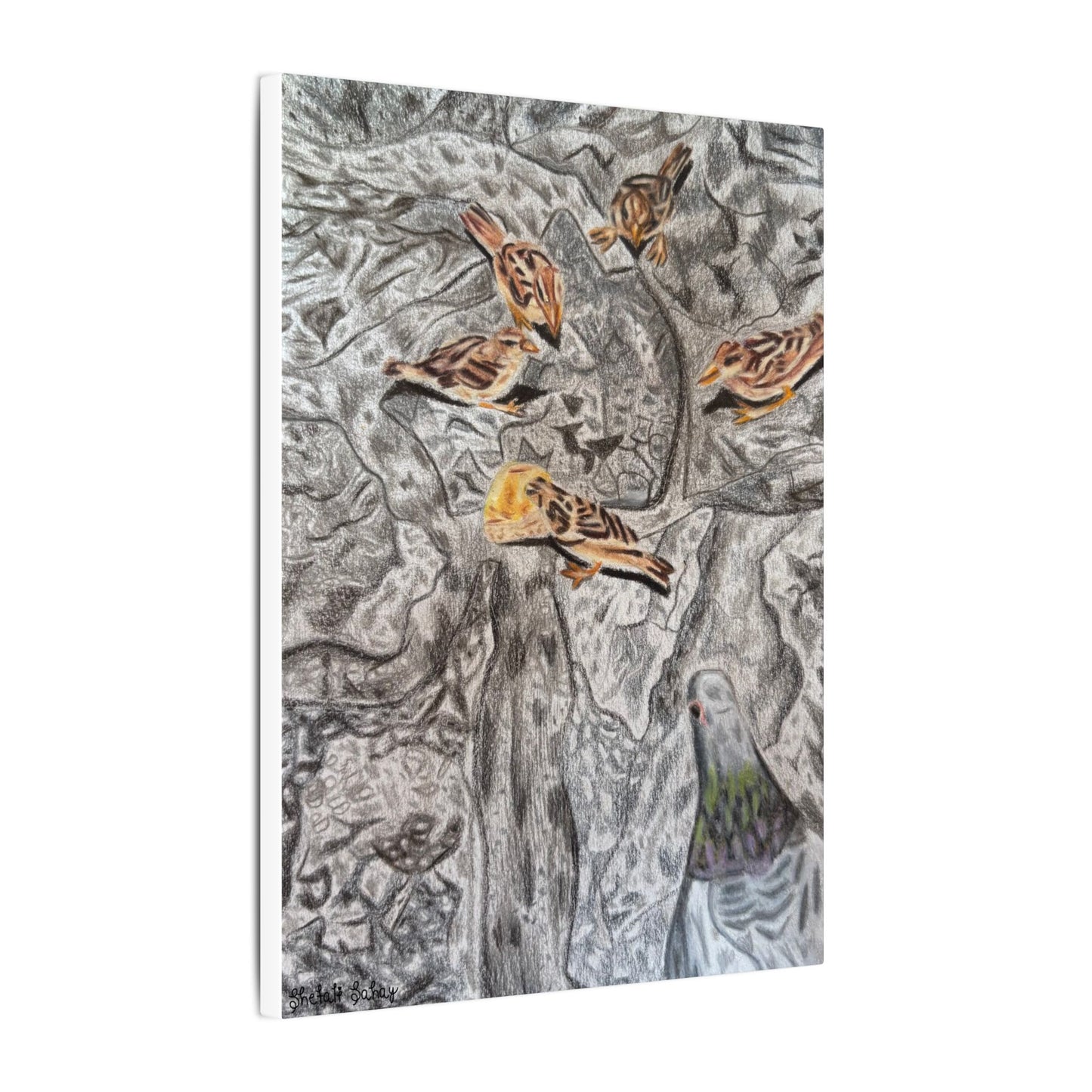The Bread Catcher Game | Matte Canvas, Stretched, 0.75"