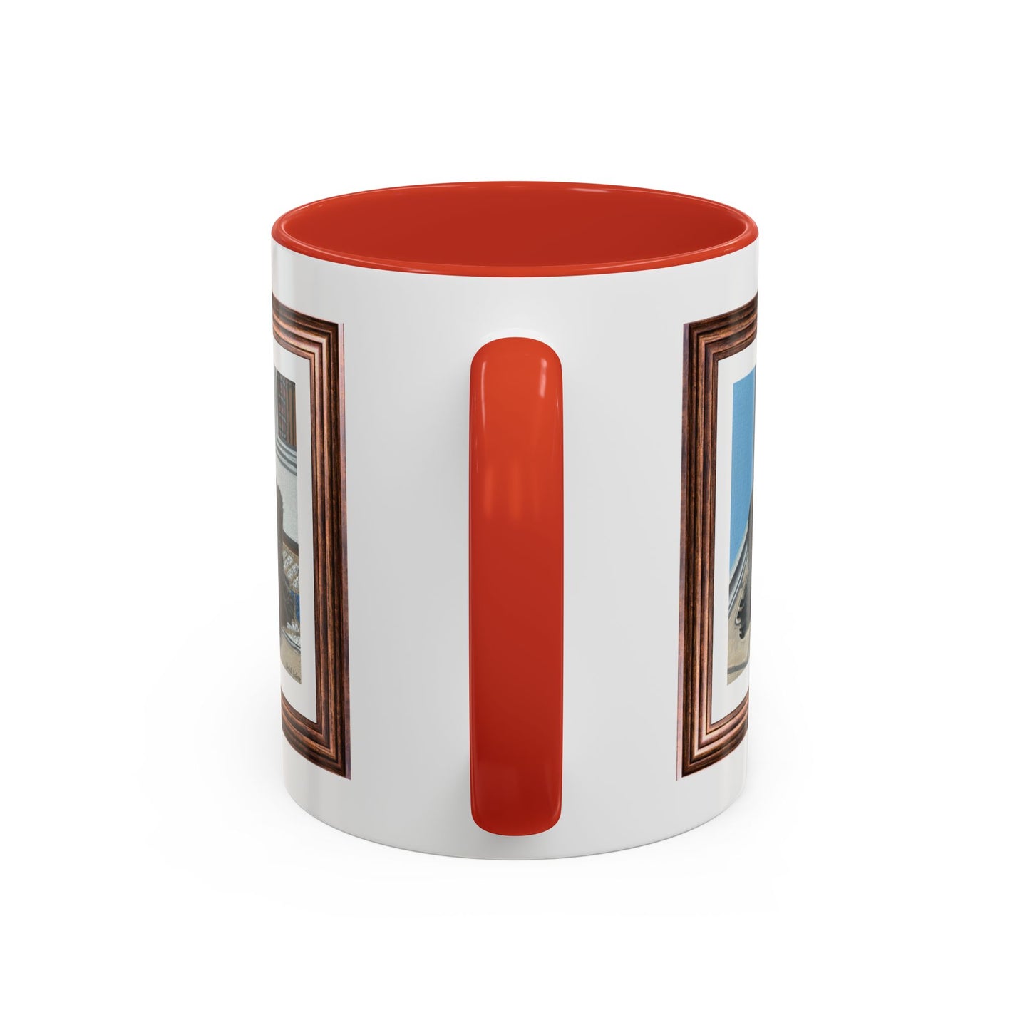 Rocky Chilling On A Corner | Accent Coffee Mug (11, 15oz)