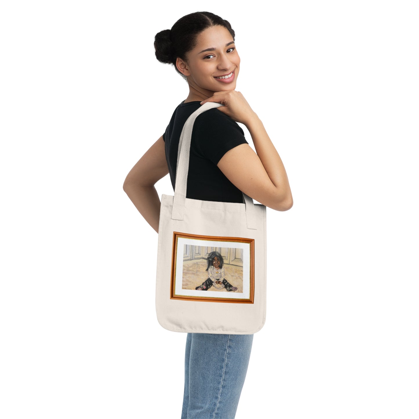 What A Cute Mess | Organic Canvas Tote Bag