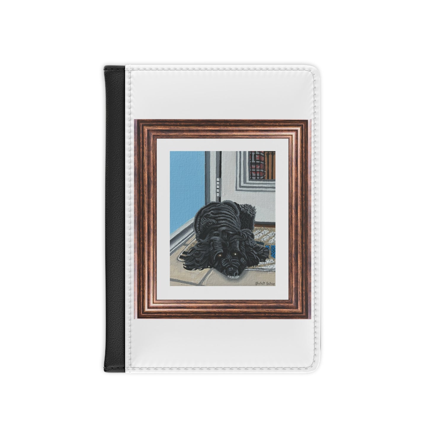 Rocky Chilling On A Corner | Passport Cover