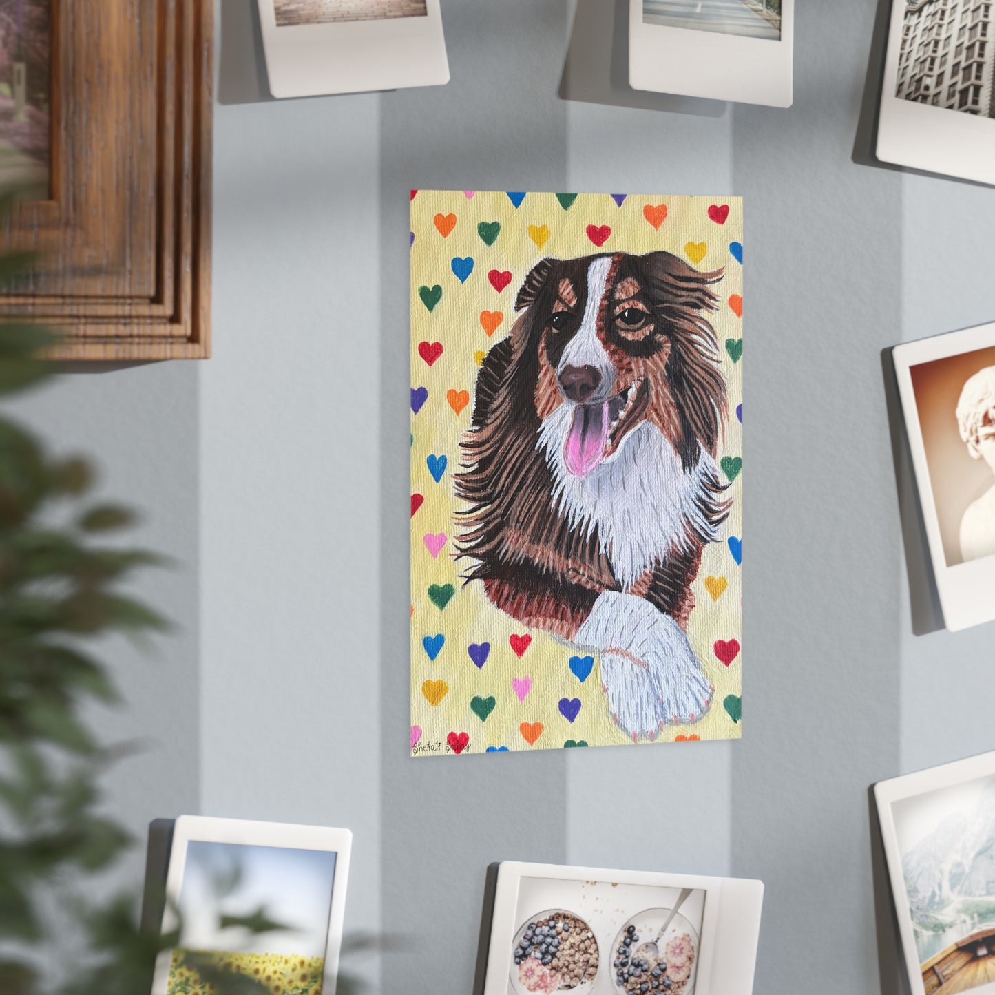 Leo The Handsome Dog | Unframed Prints