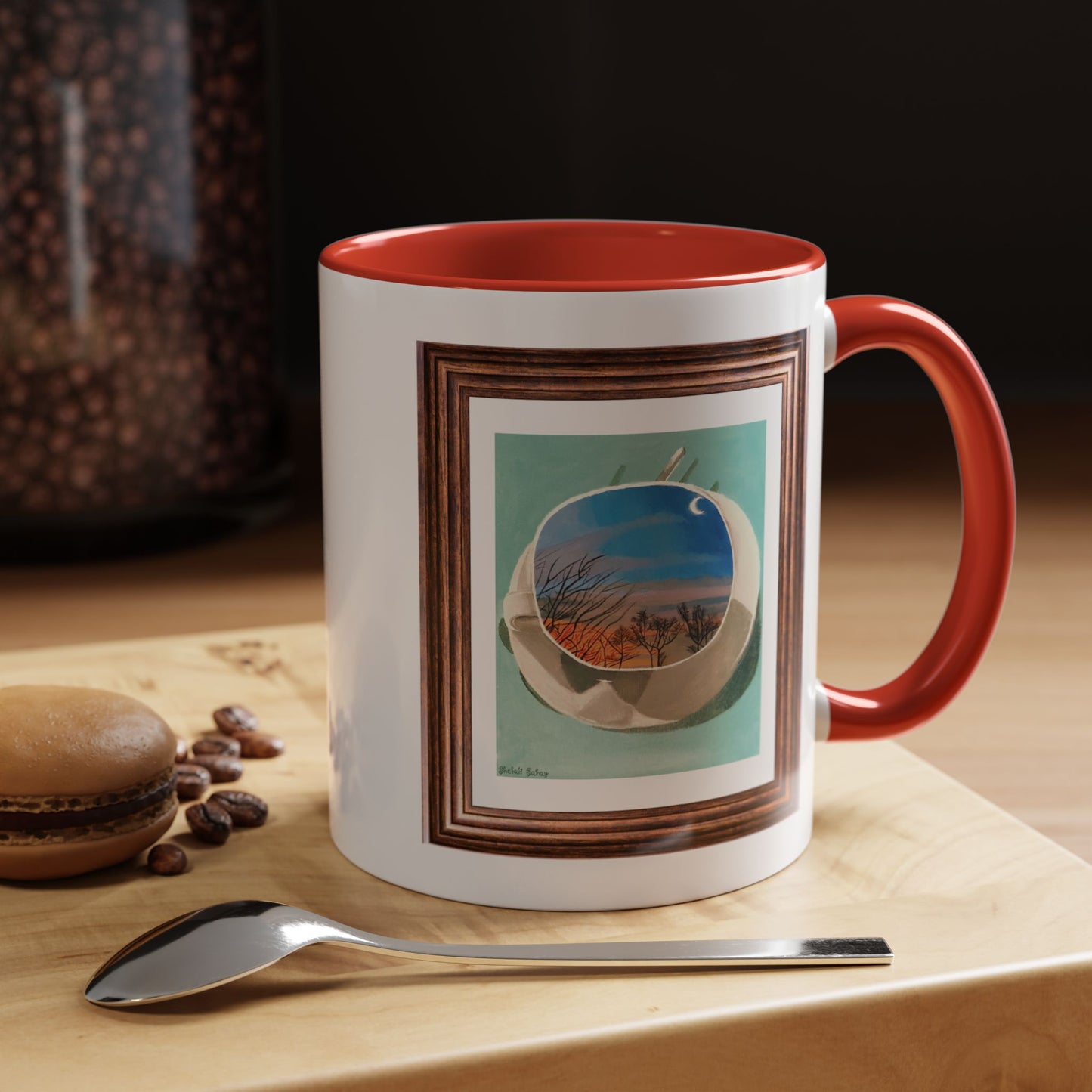 A Cup Of Sunrise | Accent Coffee Mug (11, 15oz)