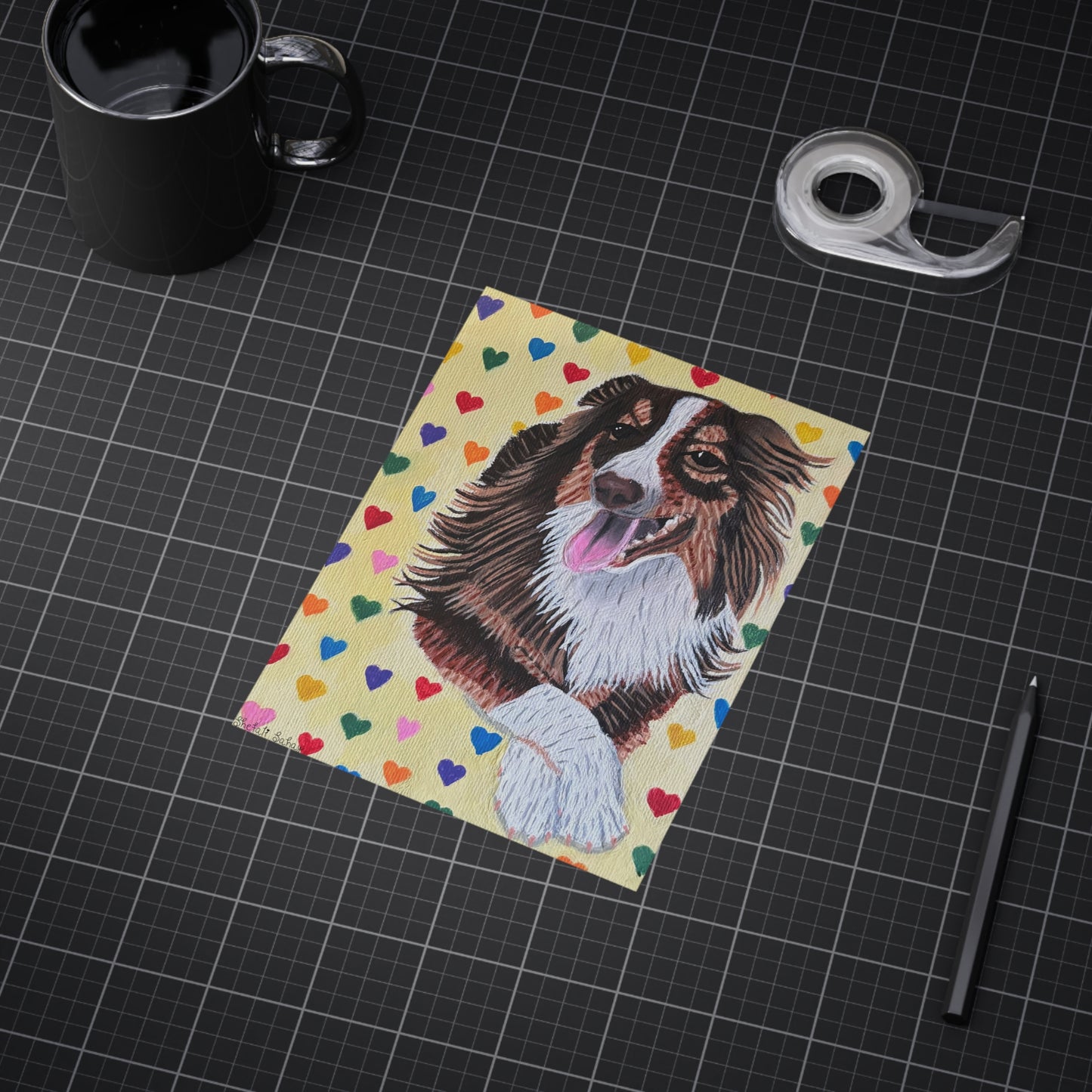 Leo The Handsome Dog | Unframed Prints