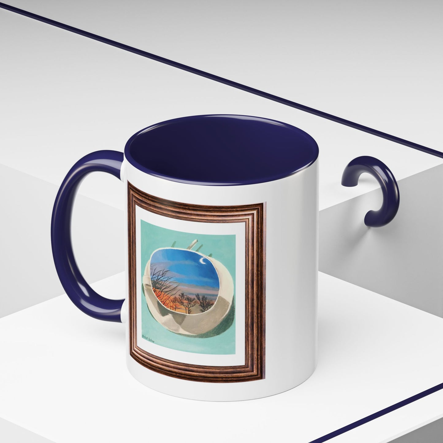 A Cup Of Sunrise | Accent Coffee Mug (11, 15oz)