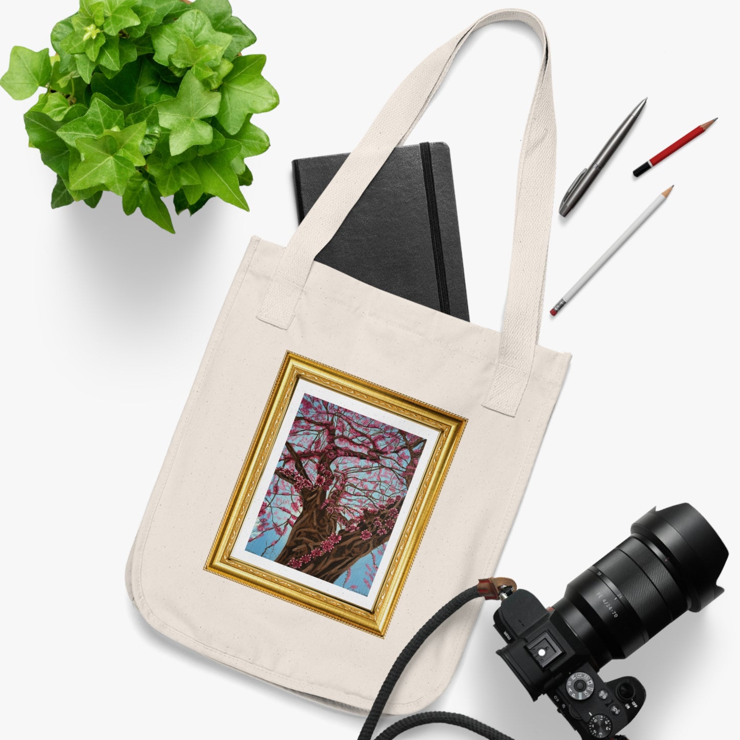 A Spring Awakening At Home | Organic Canvas Tote Bag