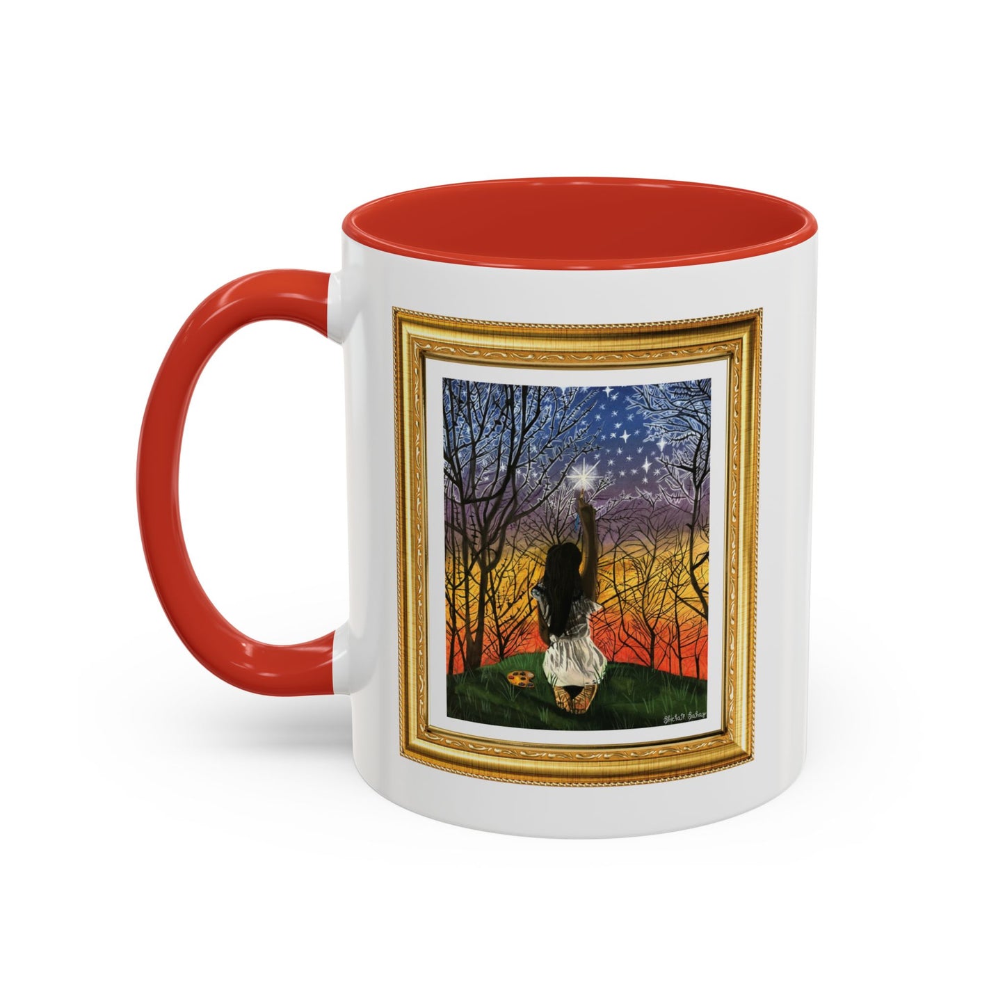 Painting The Stars | Accent Coffee Mug (11, 15oz)