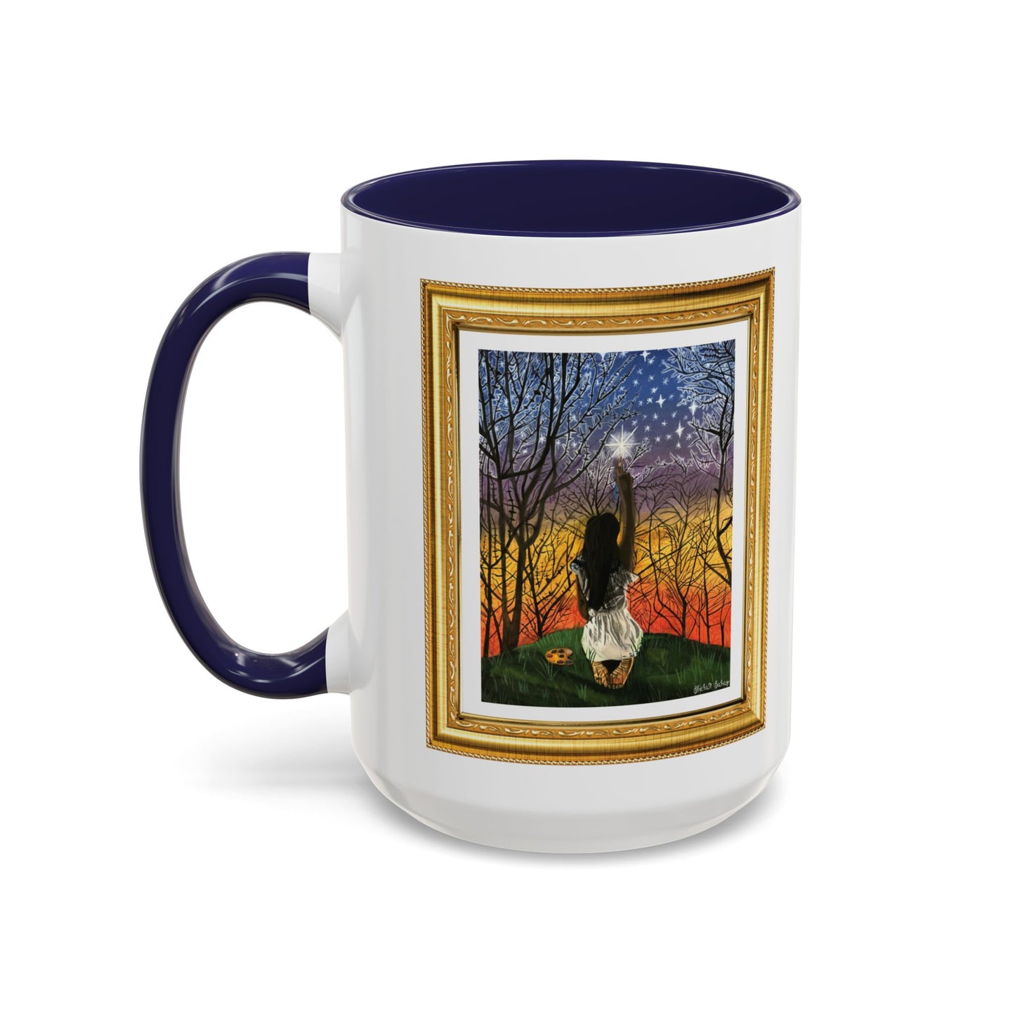 Painting The Stars | Accent Coffee Mug (11, 15oz)