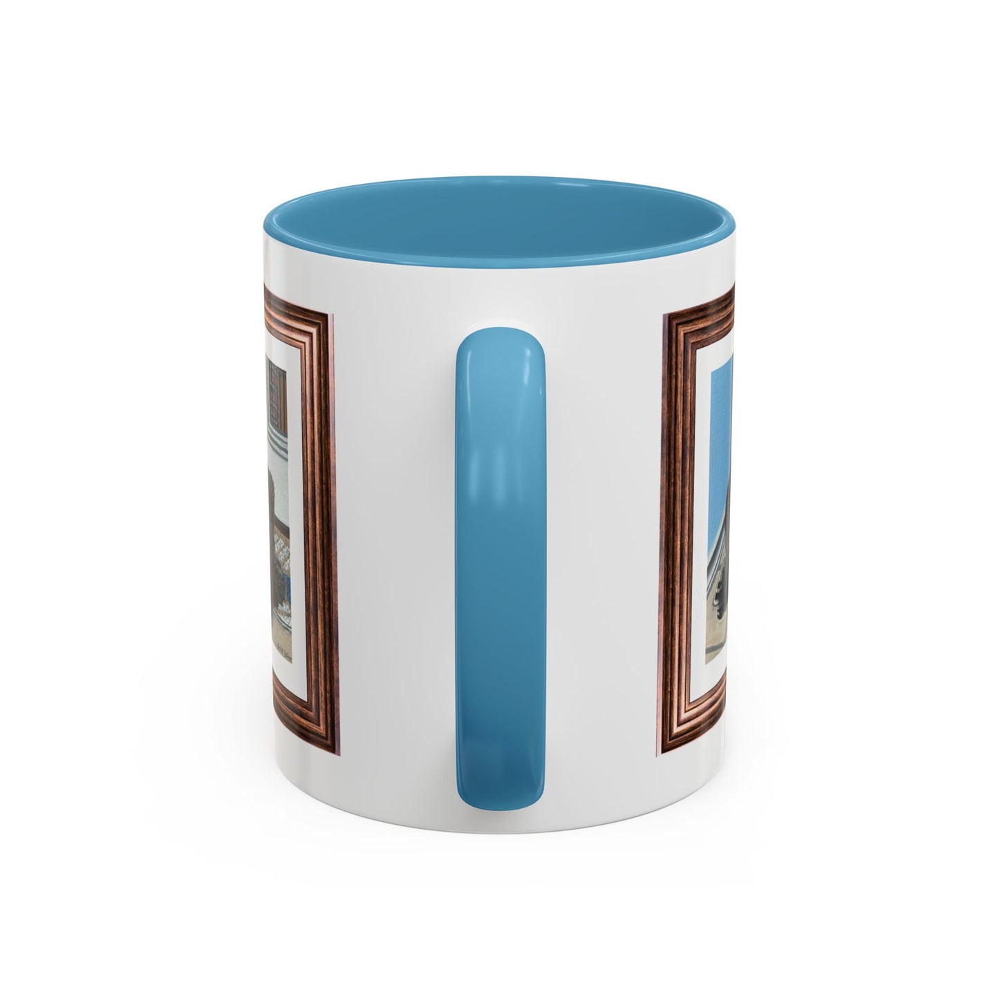 Rocky Chilling On A Corner | Accent Coffee Mug (11, 15oz)