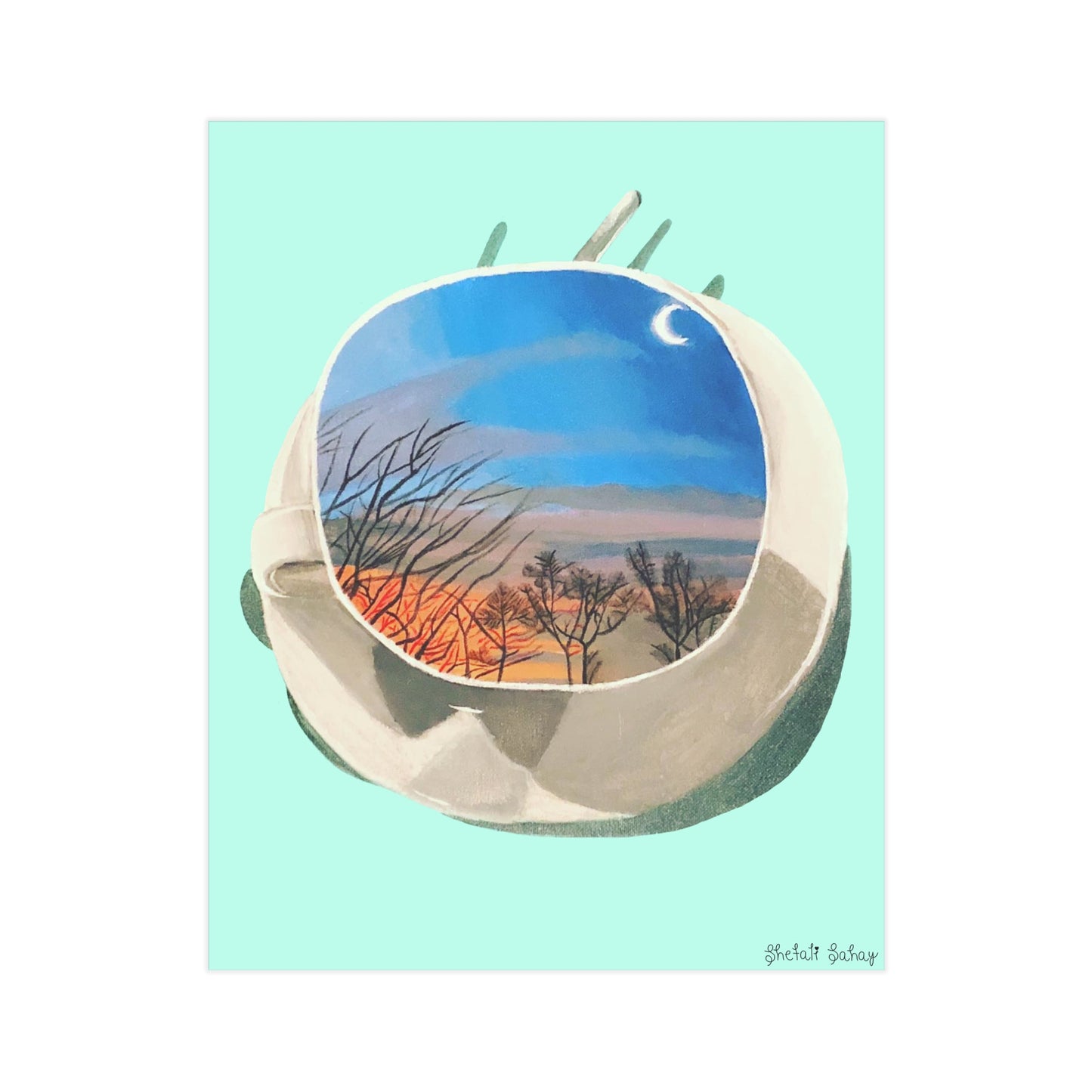 A Cup Of Sunrise | Unframed Prints