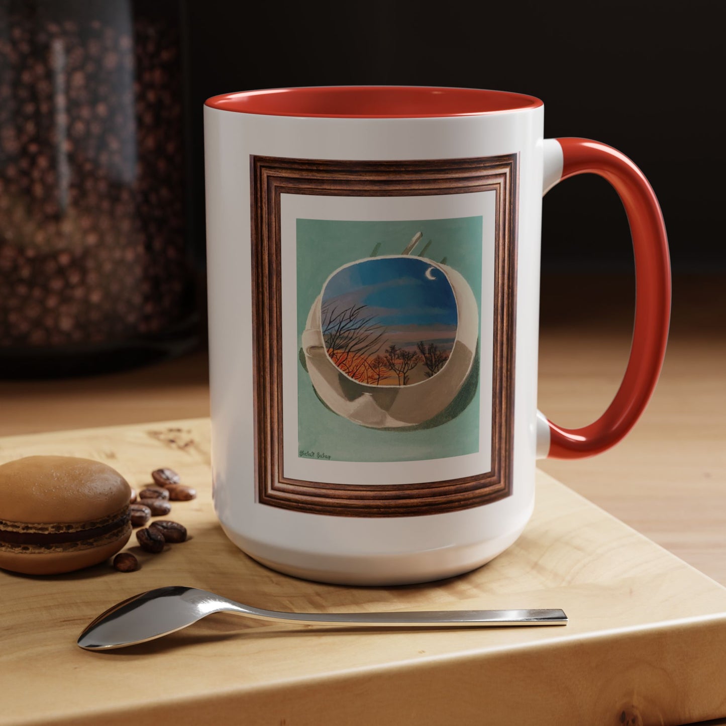 A Cup Of Sunrise | Accent Coffee Mug (11, 15oz)