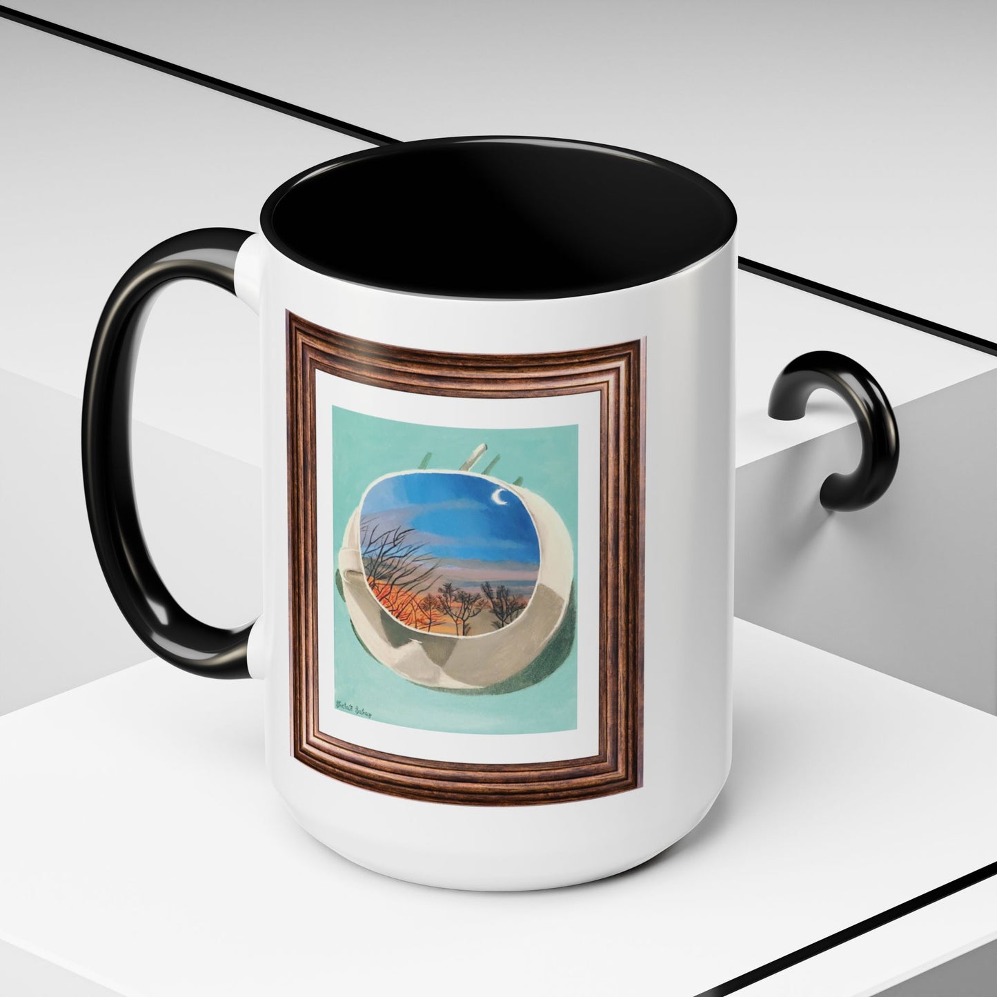 A Cup Of Sunrise | Accent Coffee Mug (11, 15oz)